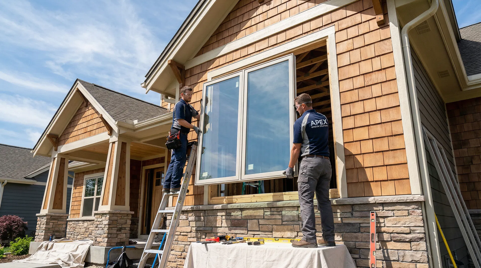 Window installation project