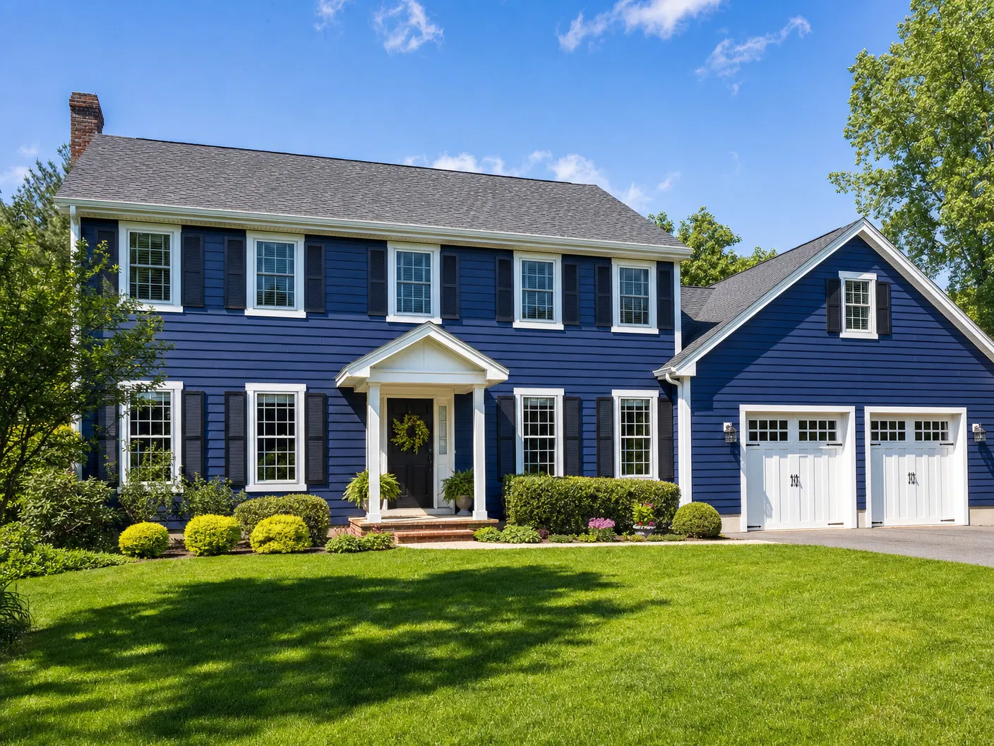 Beautiful home with new siding protected by warranty