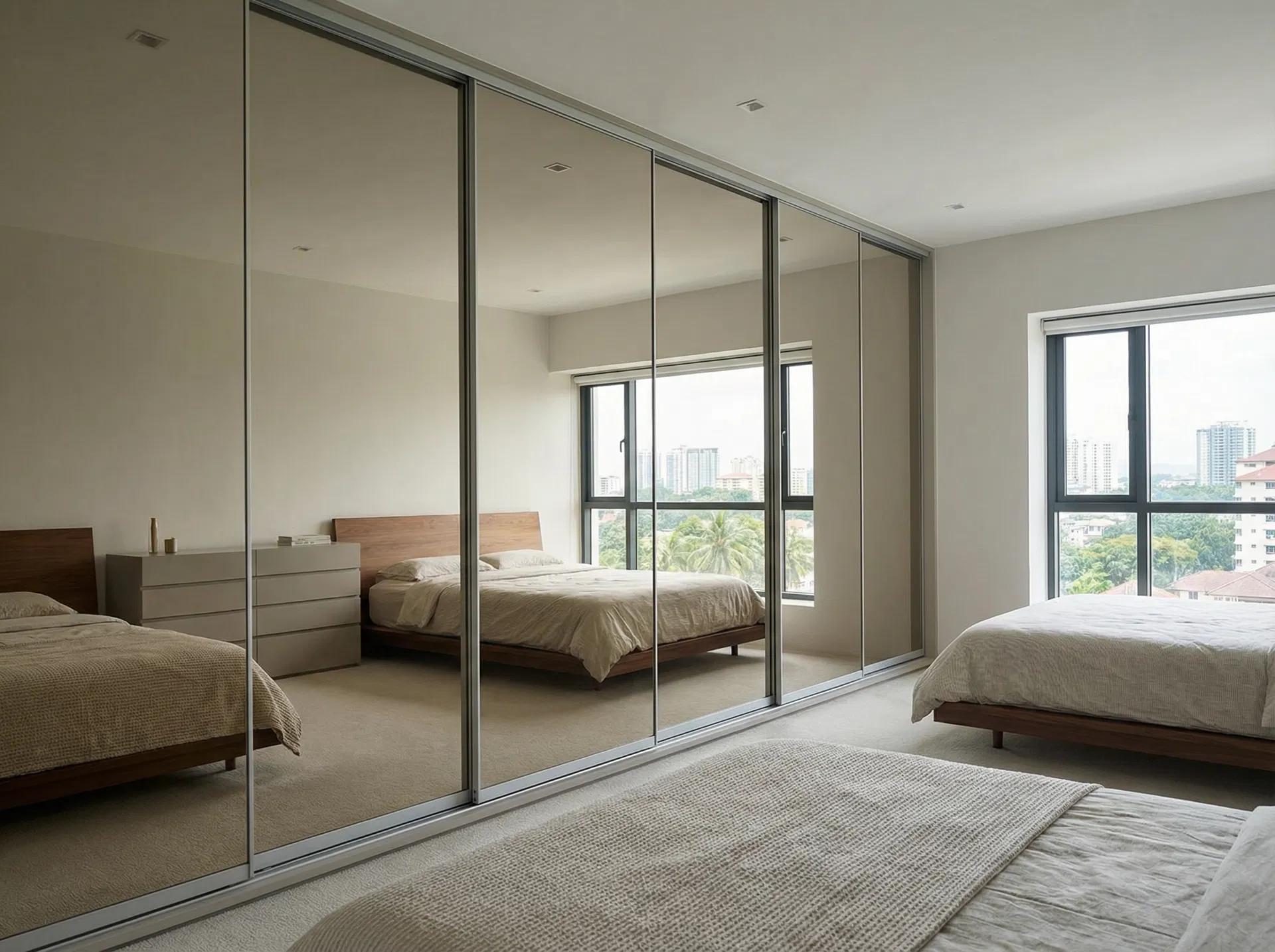 Sliding Mirror Doors