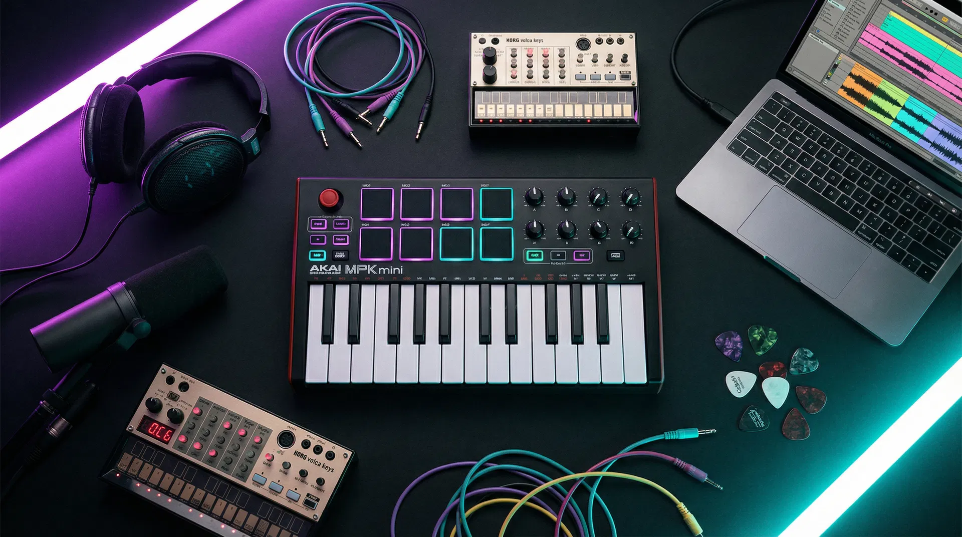 Music production equipment