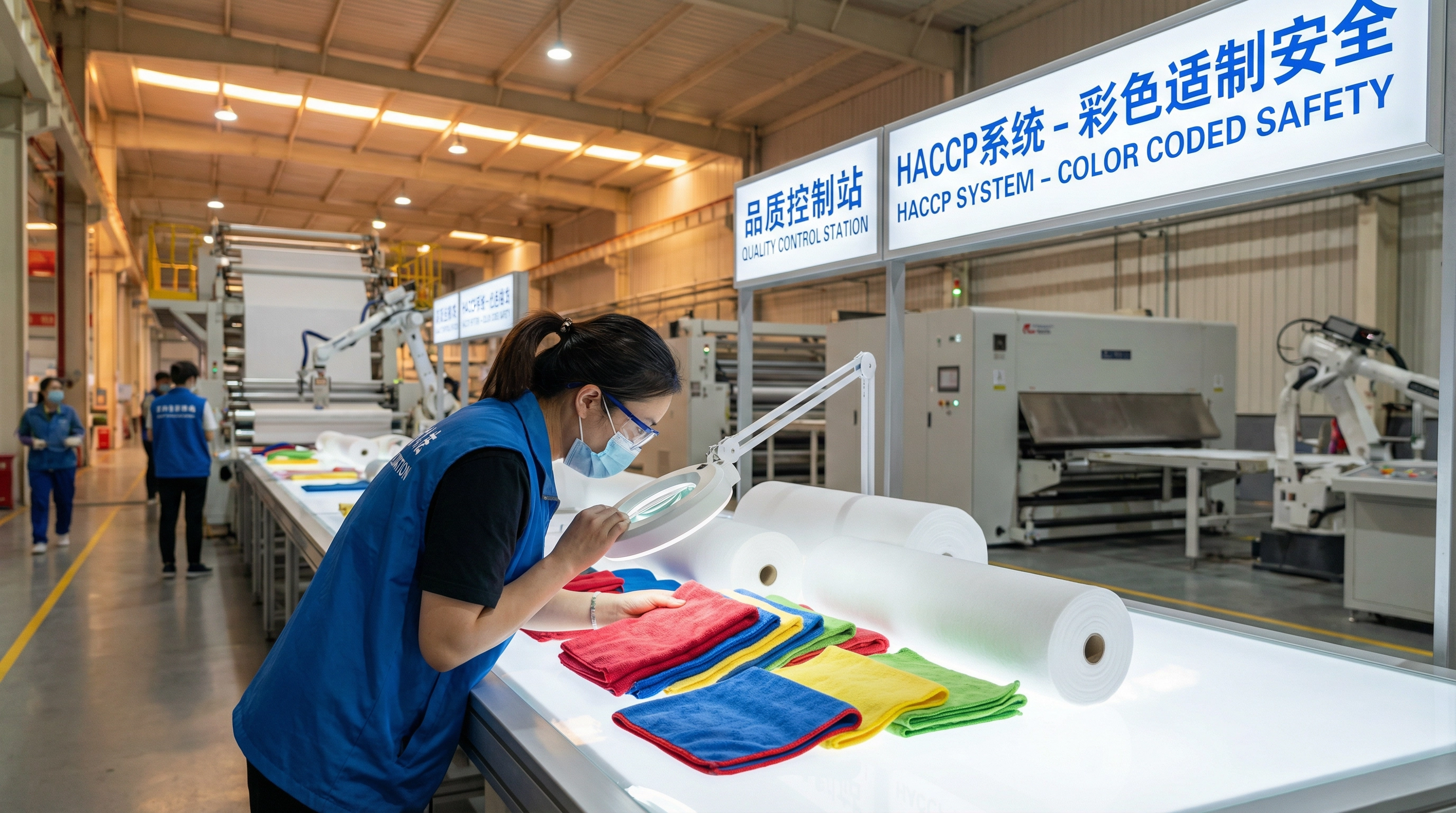 HACCP color-coded quality inspection