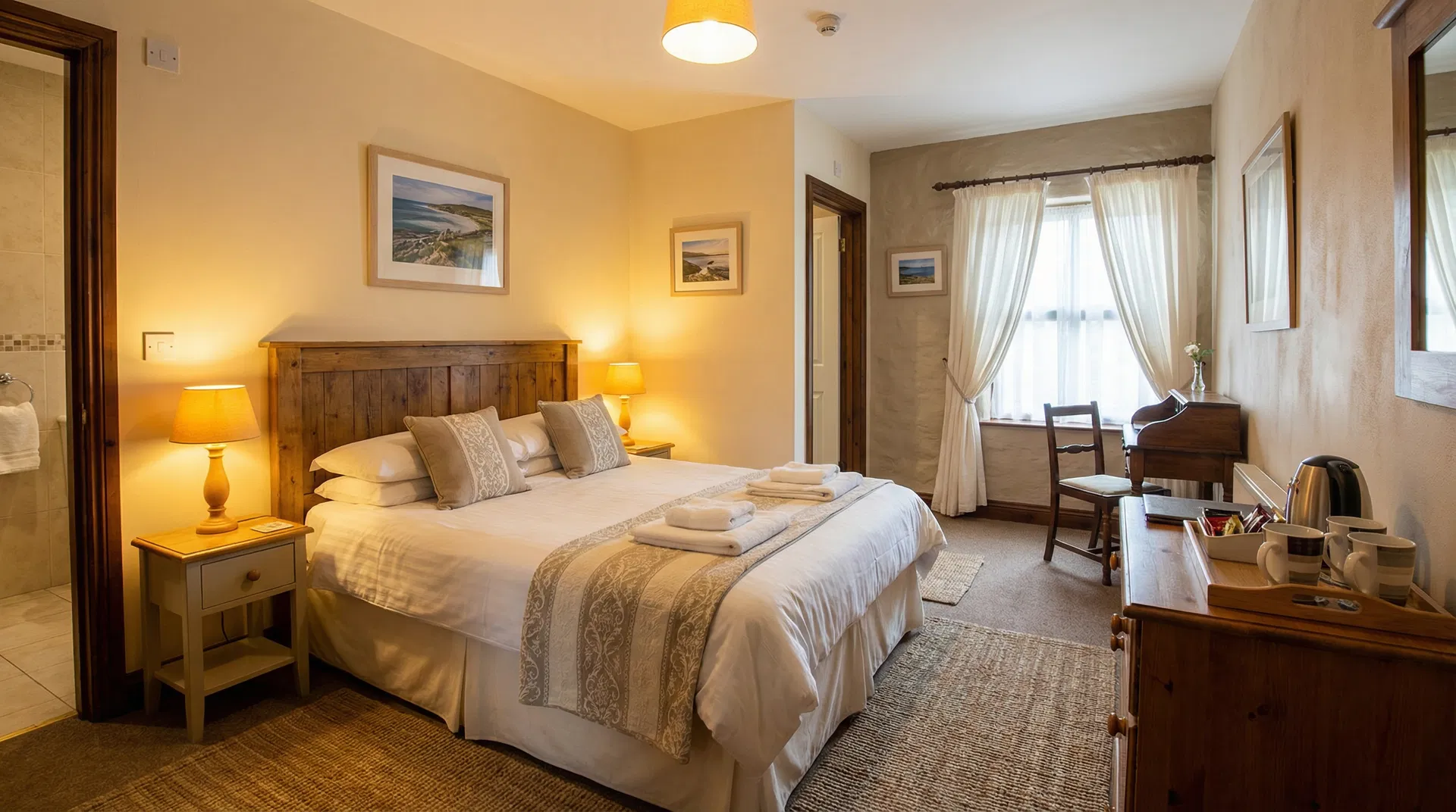 En-suite room at Morrissey's Doonbeg