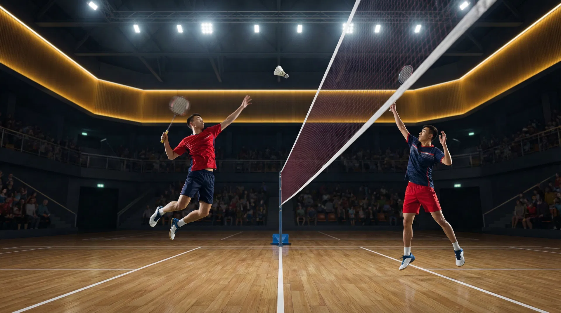 Sân cầu lông chuyên nghiệp tại CLB Đức Huy