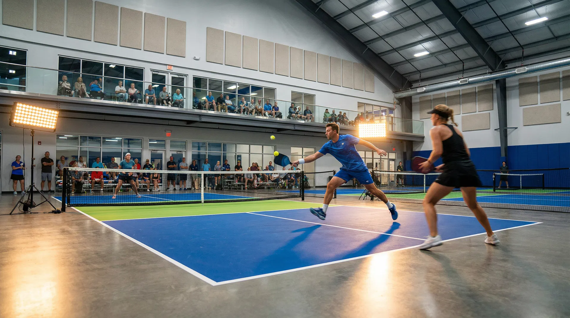 Sân Pickleball hiện đại tại CLB Đức Huy