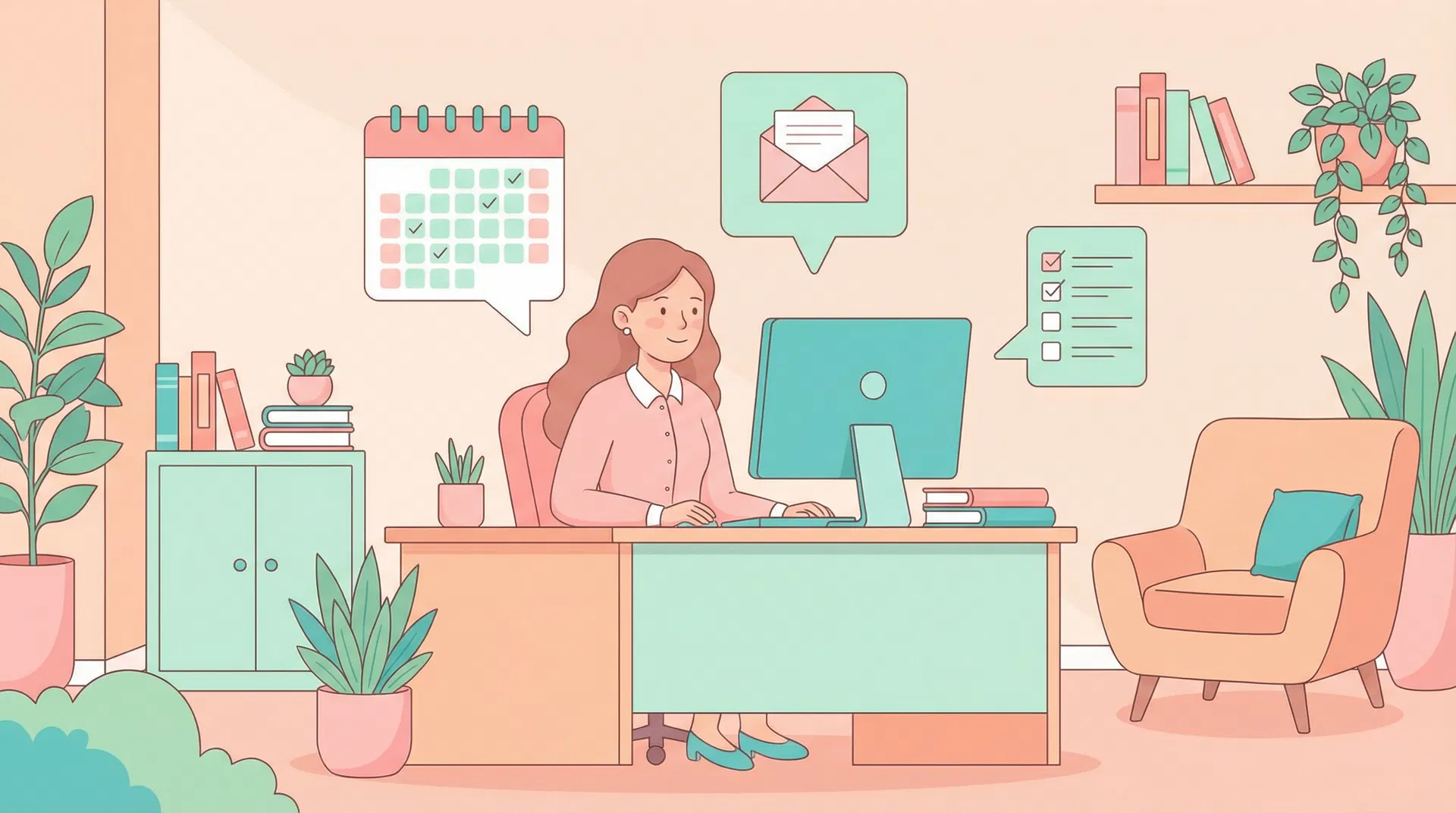 AI Secretary Concept