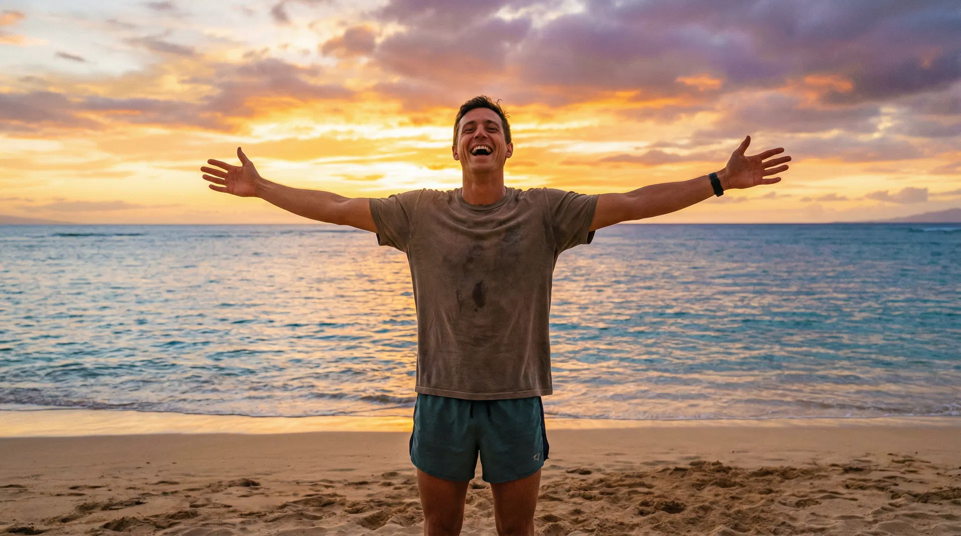 Freiheit und Bewegung am Strand