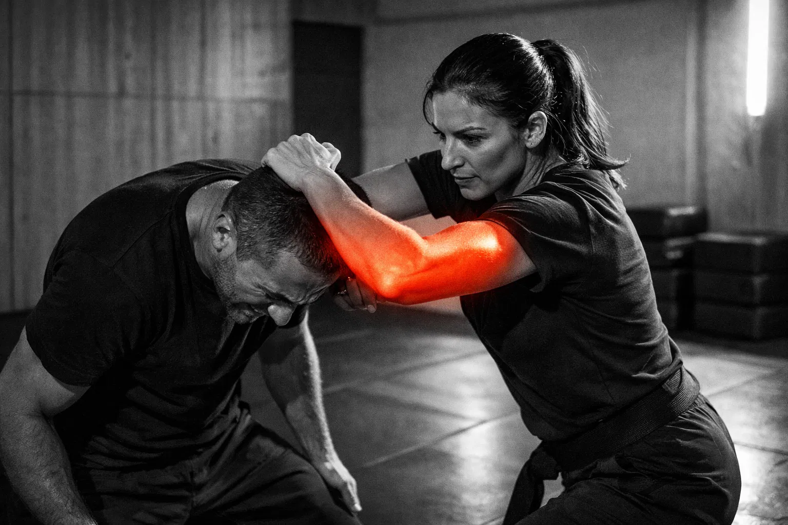 Professional self-defense training