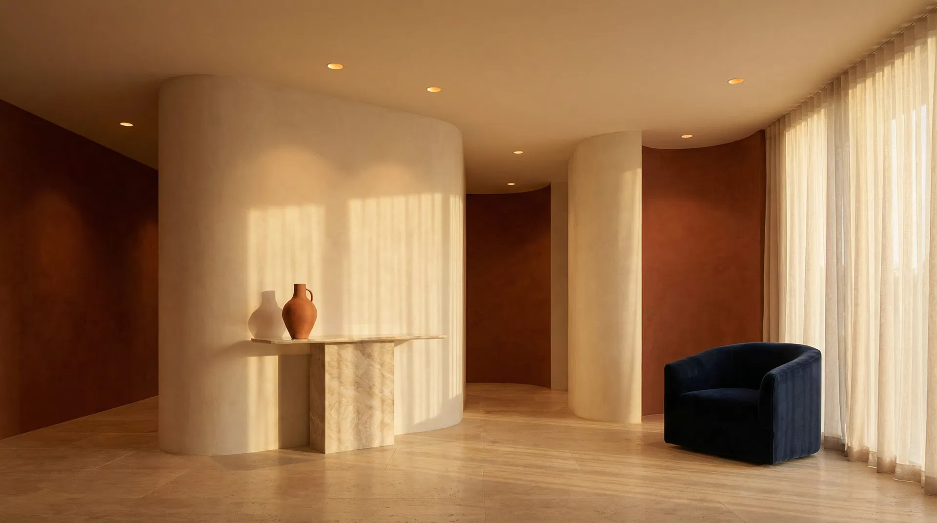 8 West Clinic — warm architectural interior, Vancouver