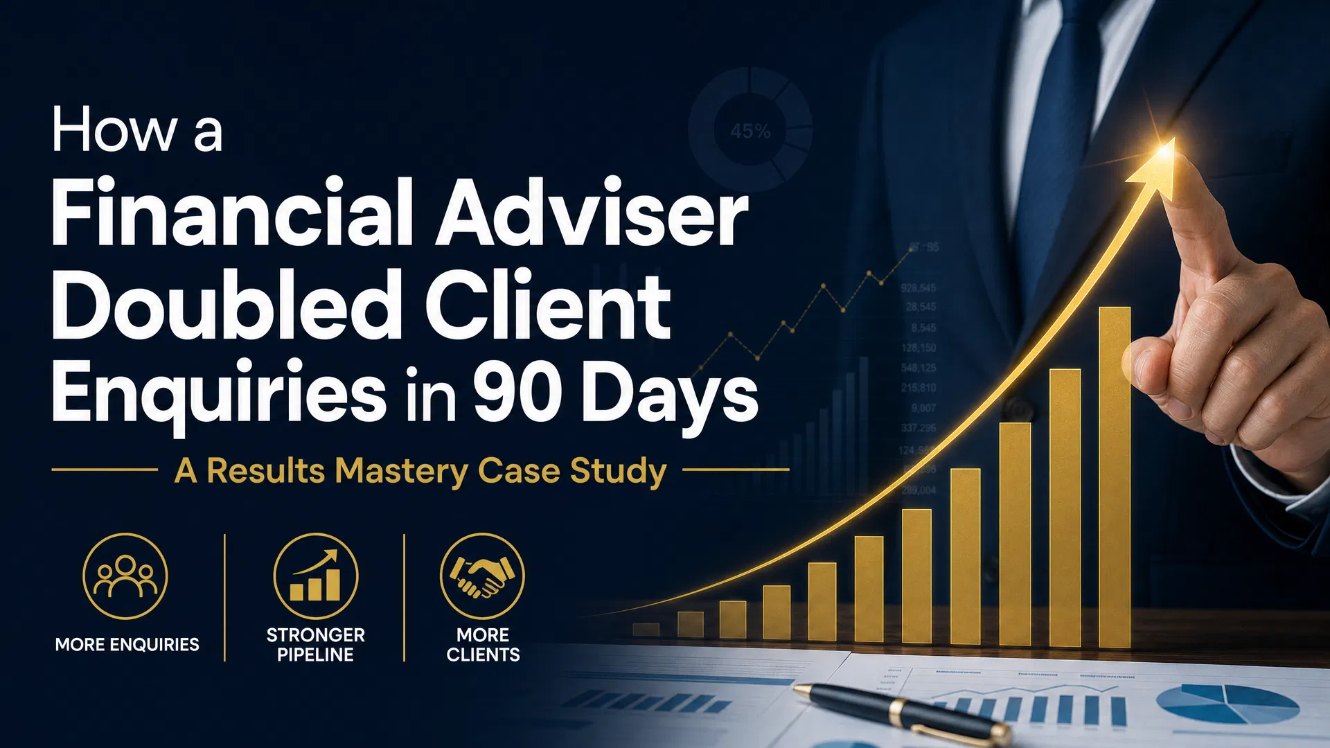 How a Financial Adviser Doubled Their Client Enquiries in 90 Days
