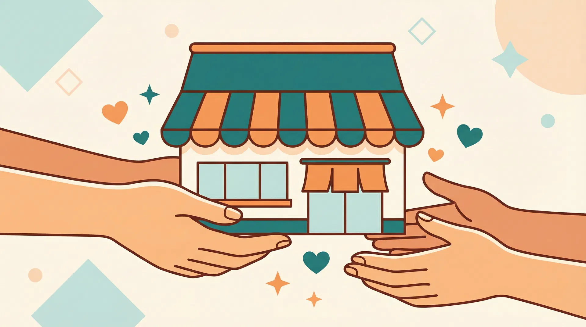 店舗の事業譲渡イメージ