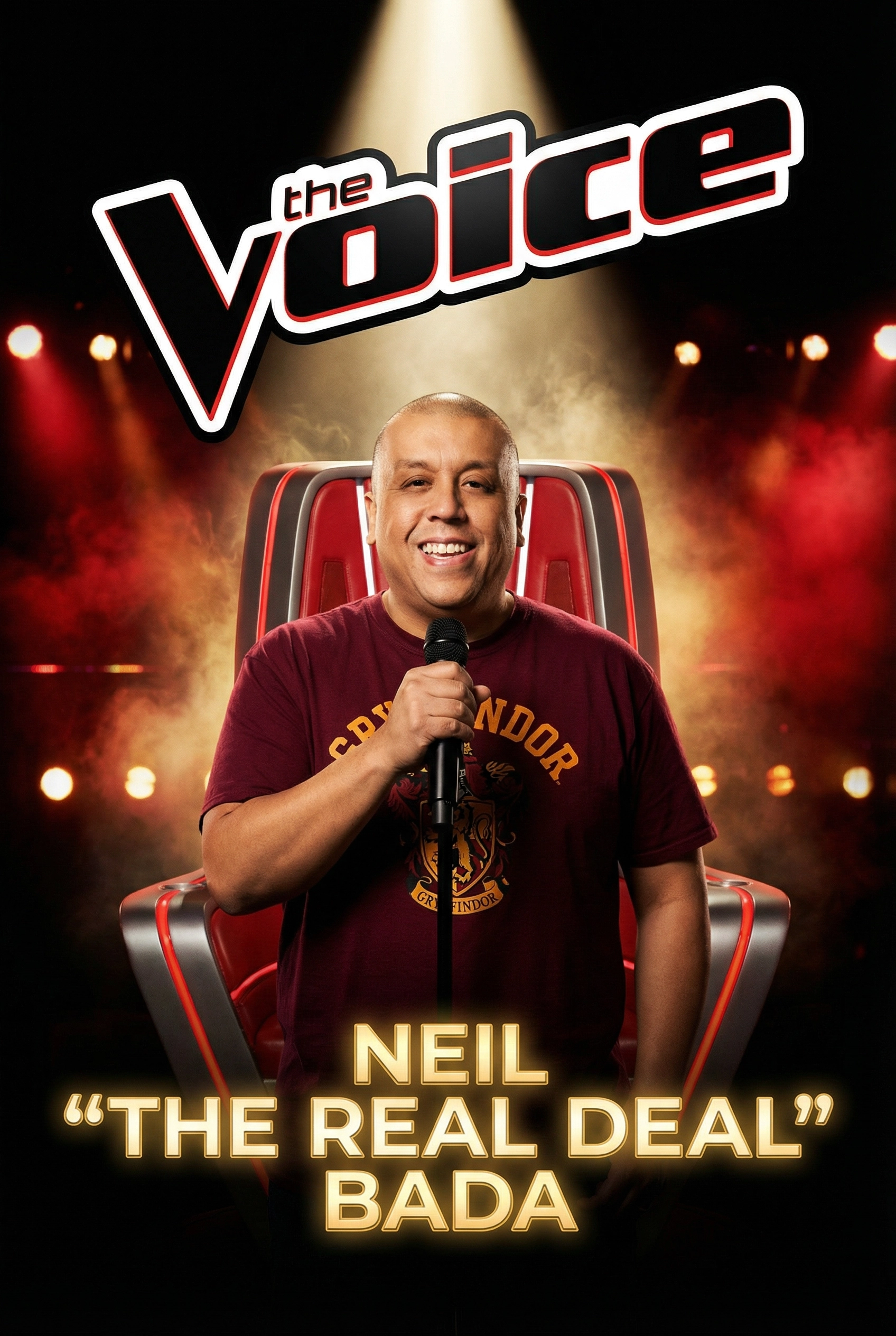 Neil 'The Real Deal' Bada on The Voice