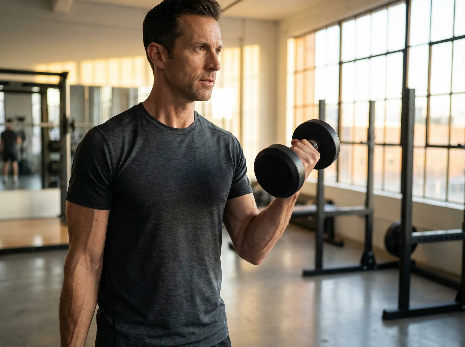 Man working out