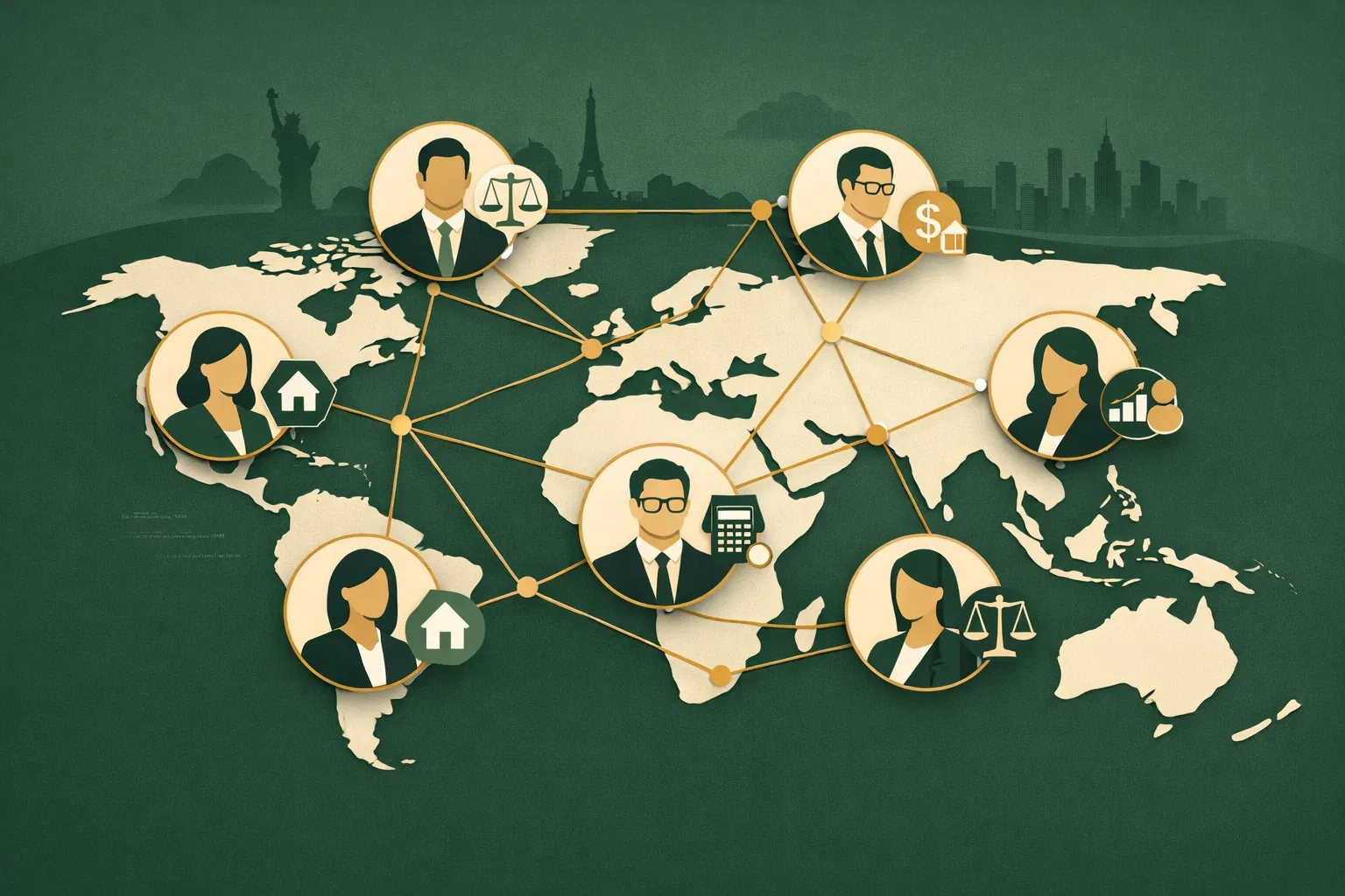 Global network of professionals