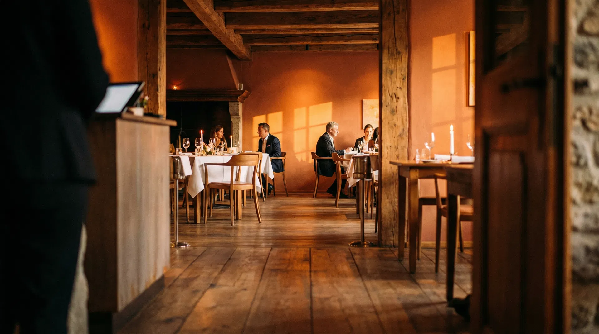 Schweizer Restaurant Innenraum