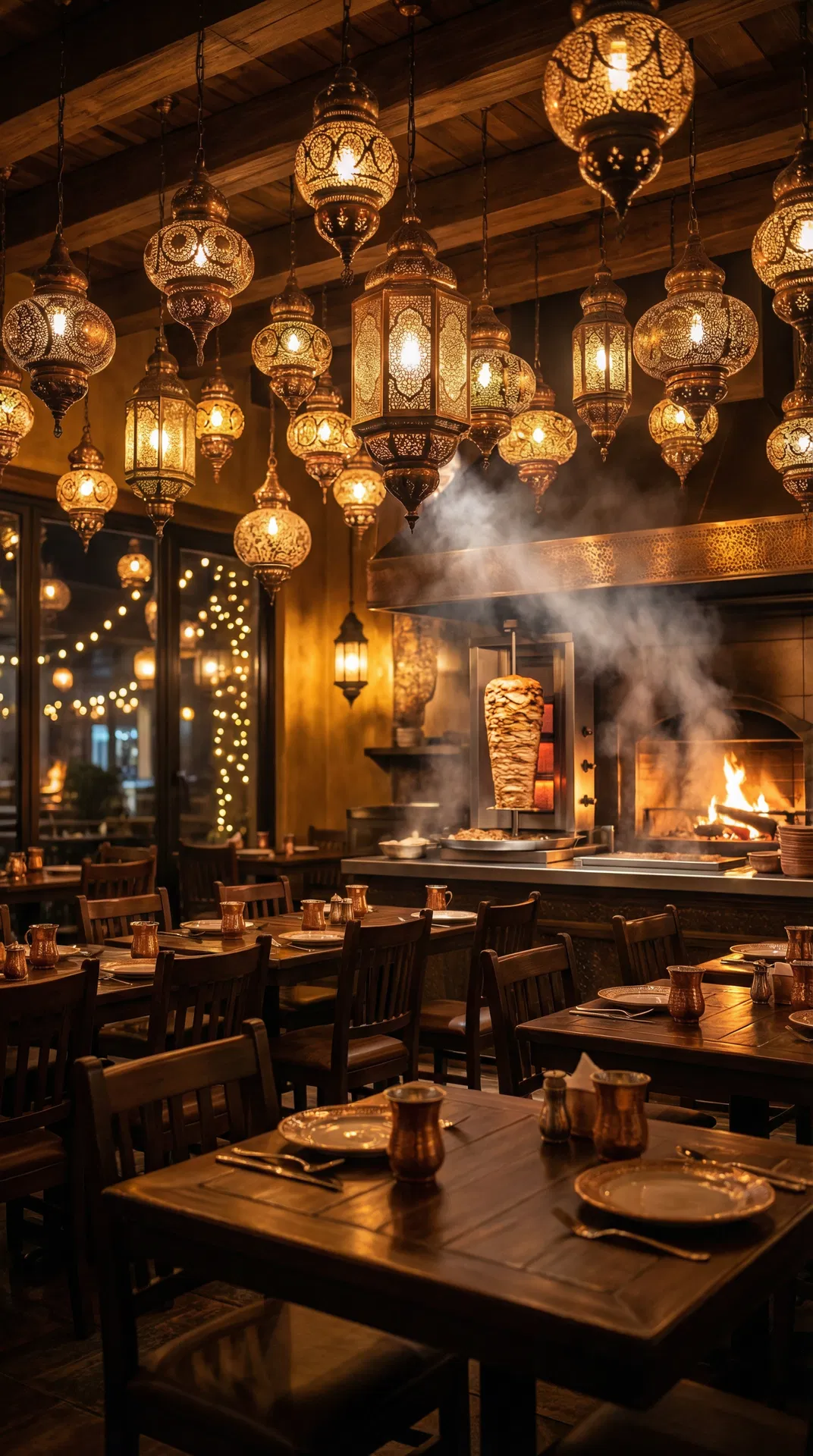 أجواء المطعم