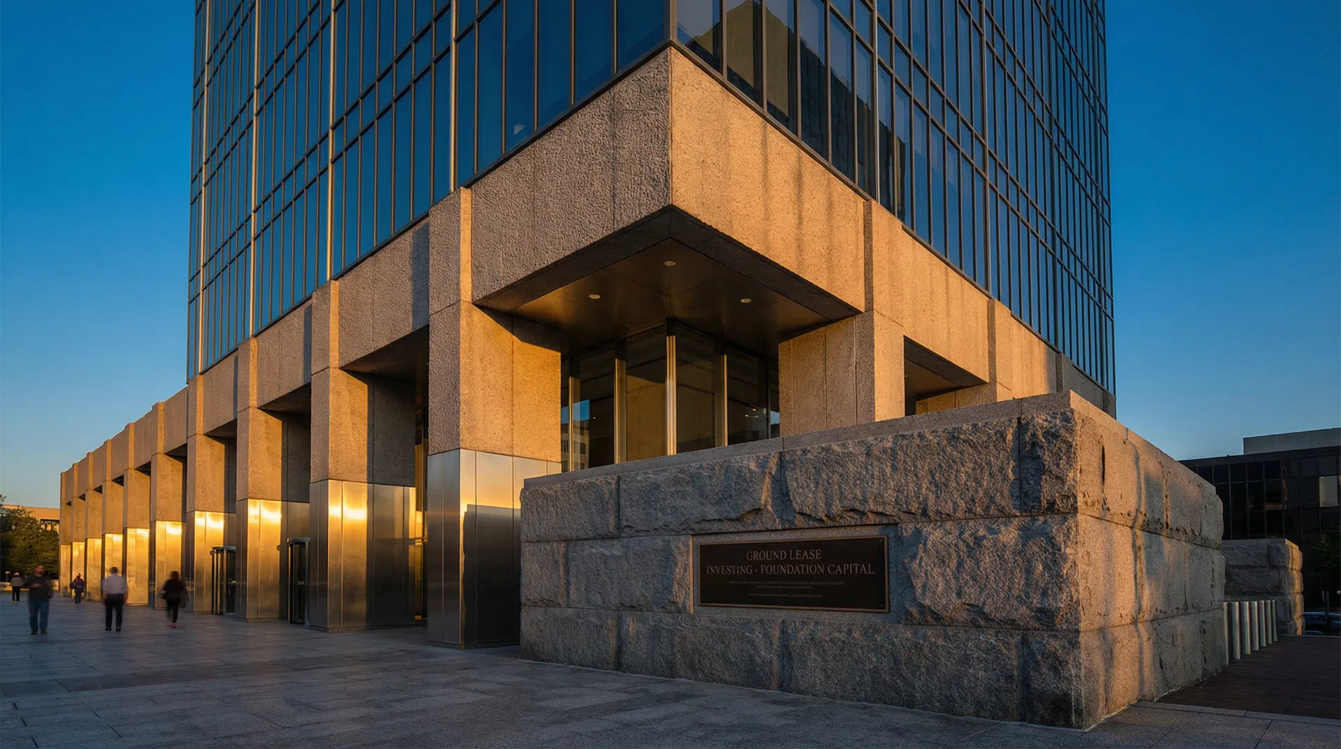 Commercial property ground lease