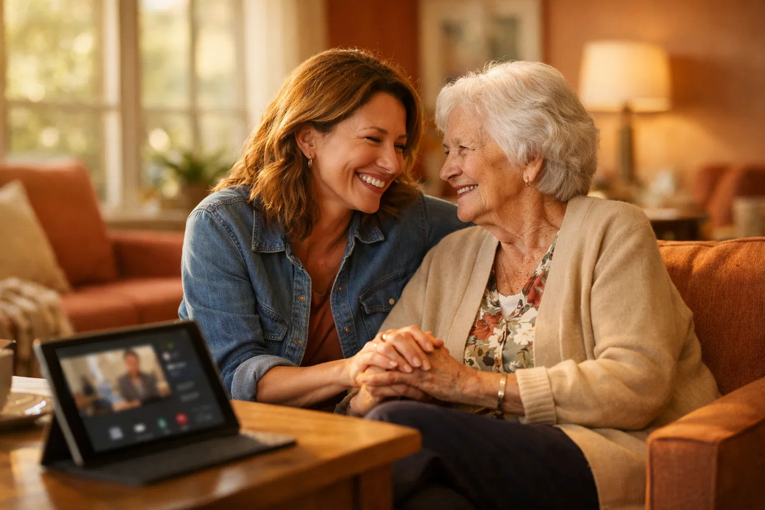 Family finding senior care