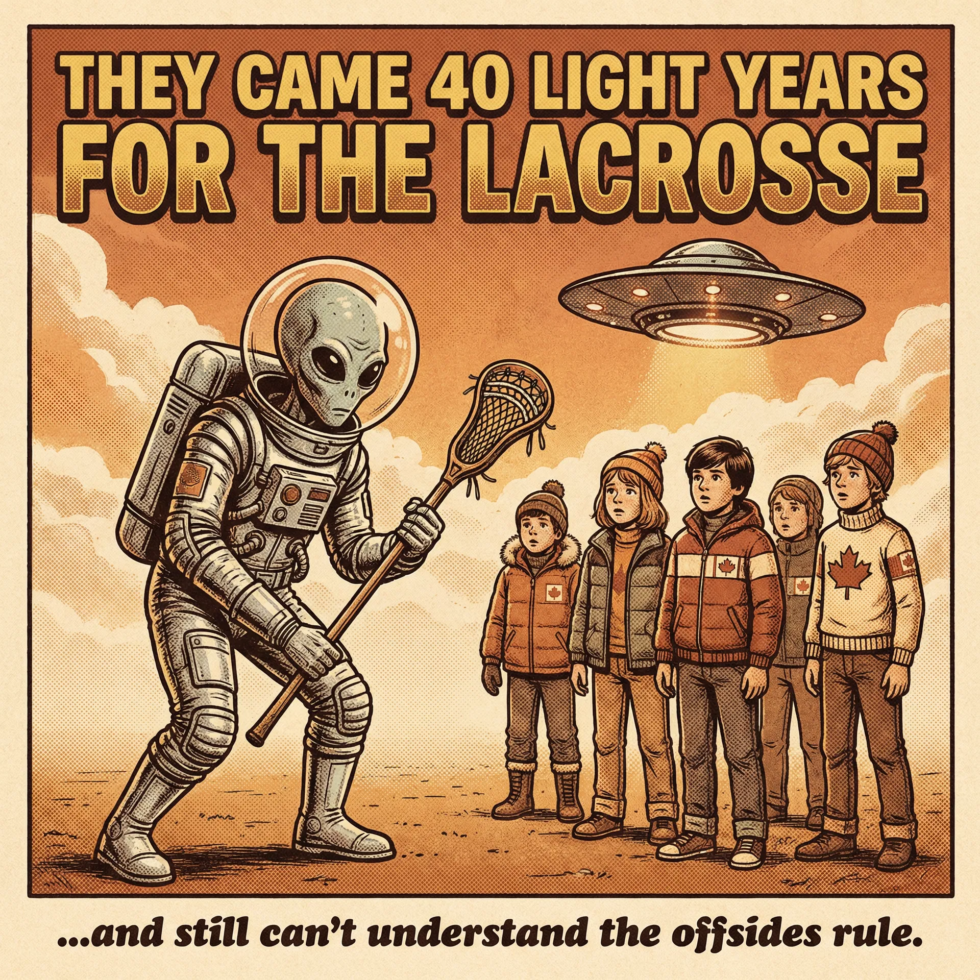 They Came 40 Light Years For The Lacrosse