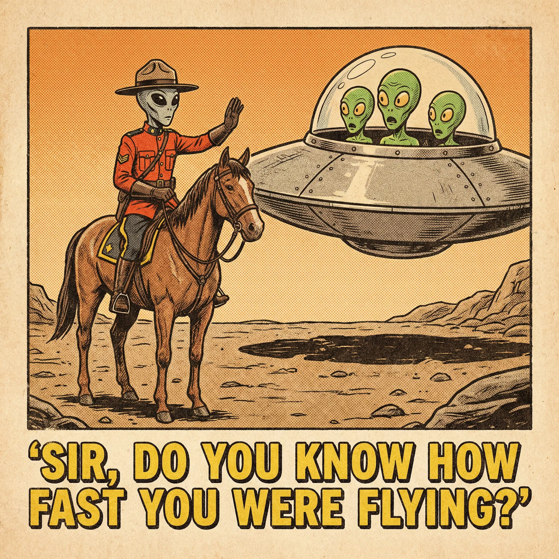 Sir, Do You Know How Fast You Were Flying?