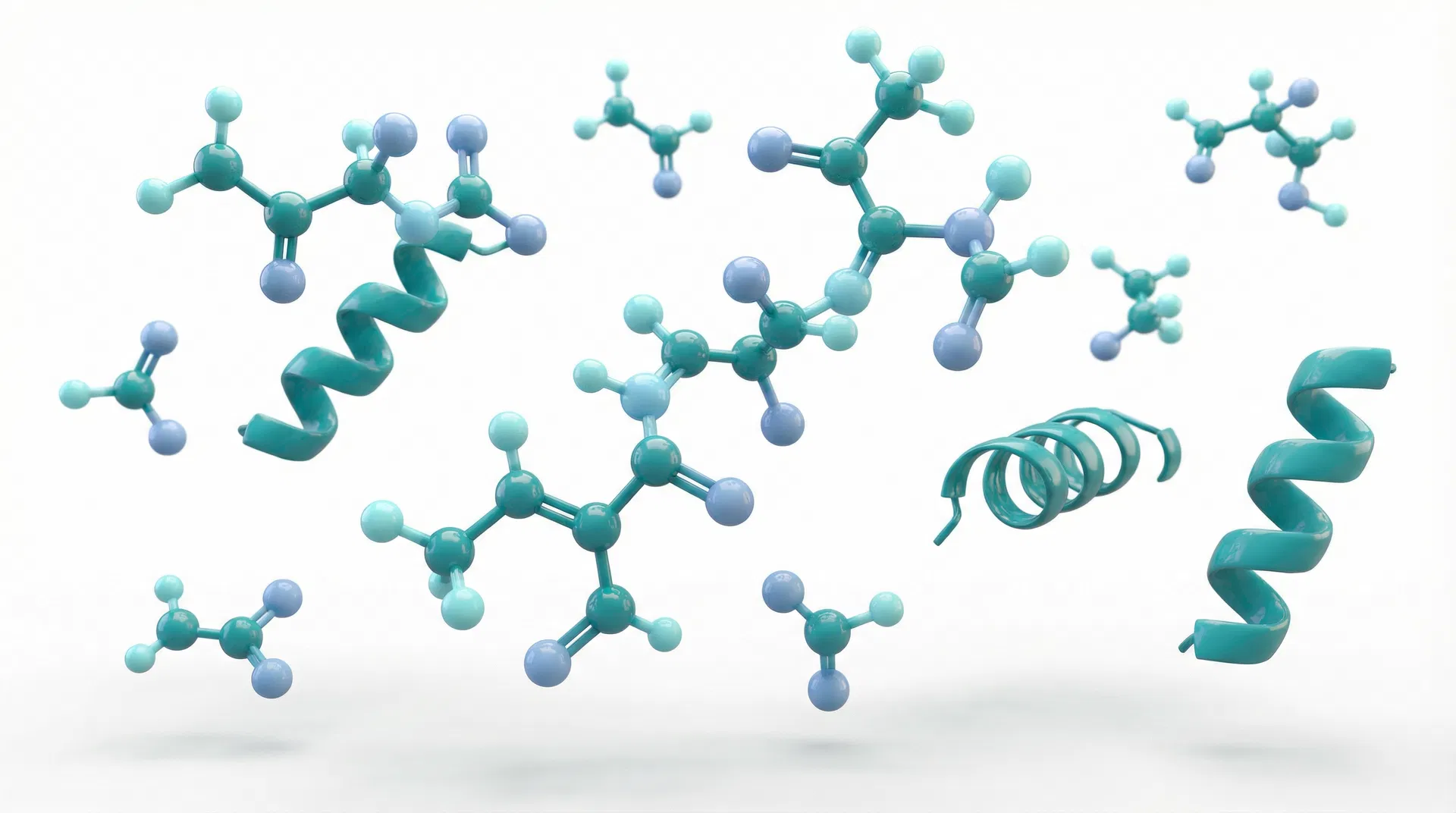 Peptide molecular structures