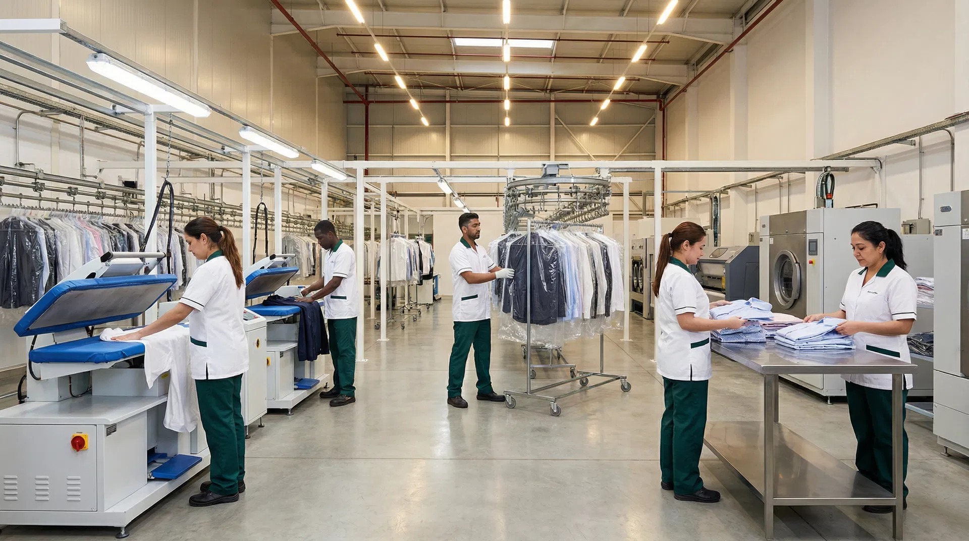 Commercial dry cleaning and laundry service for businesses in Totowa NJ