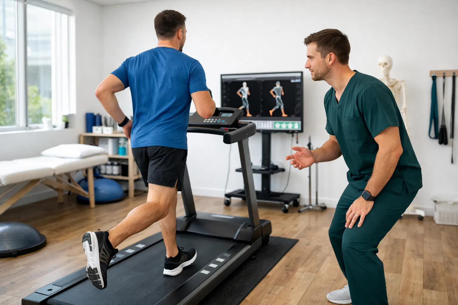 Running injury physiotherapy and gait analysis at Interlink Physiotherapy Ancaster