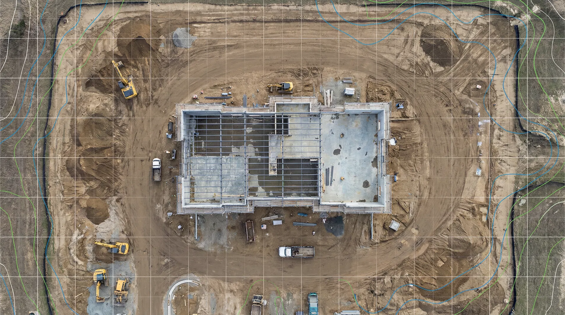 Drone mapping overlay