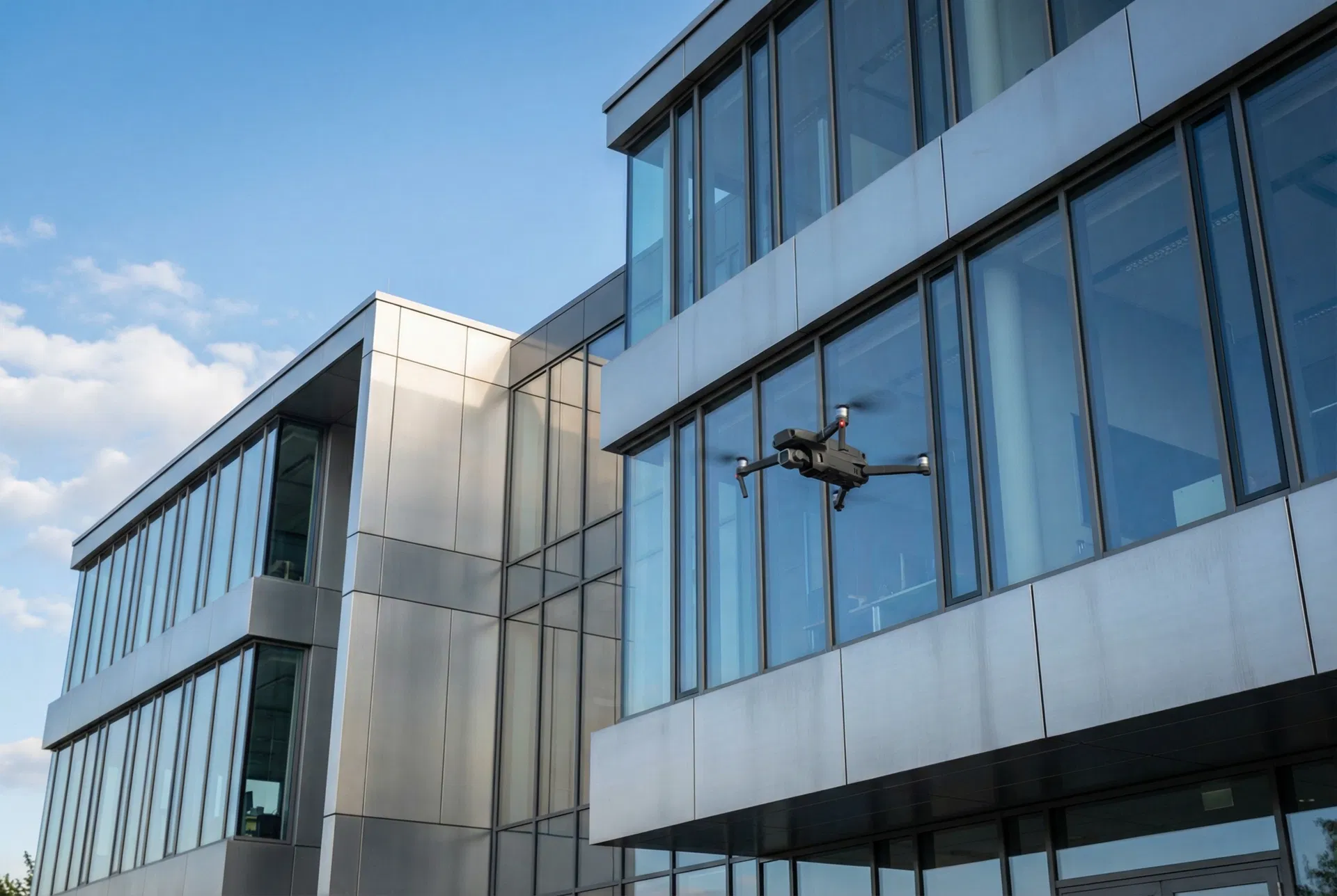 Drone facade inspection