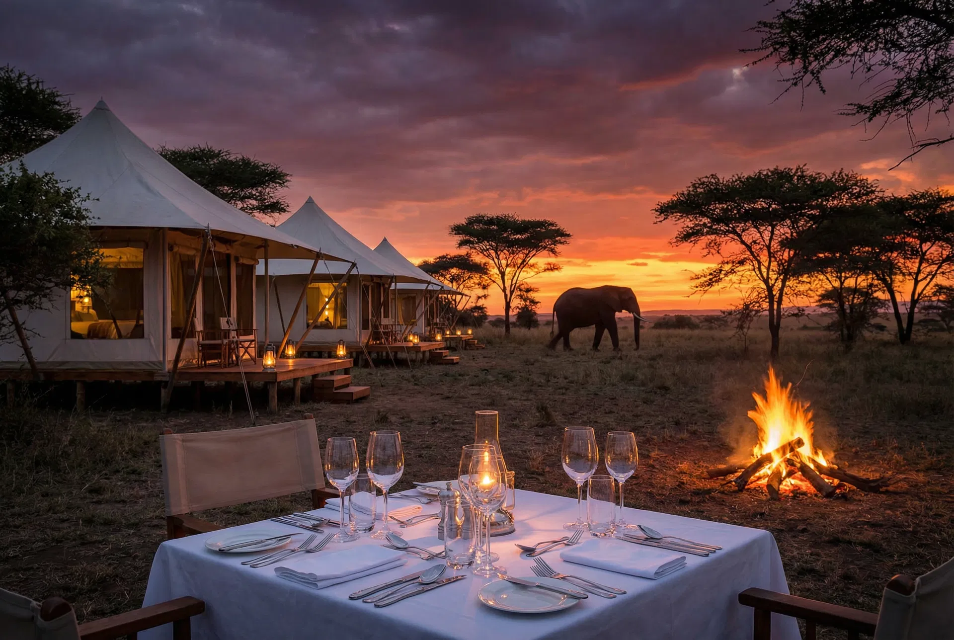 Private Safari in the Serengeti