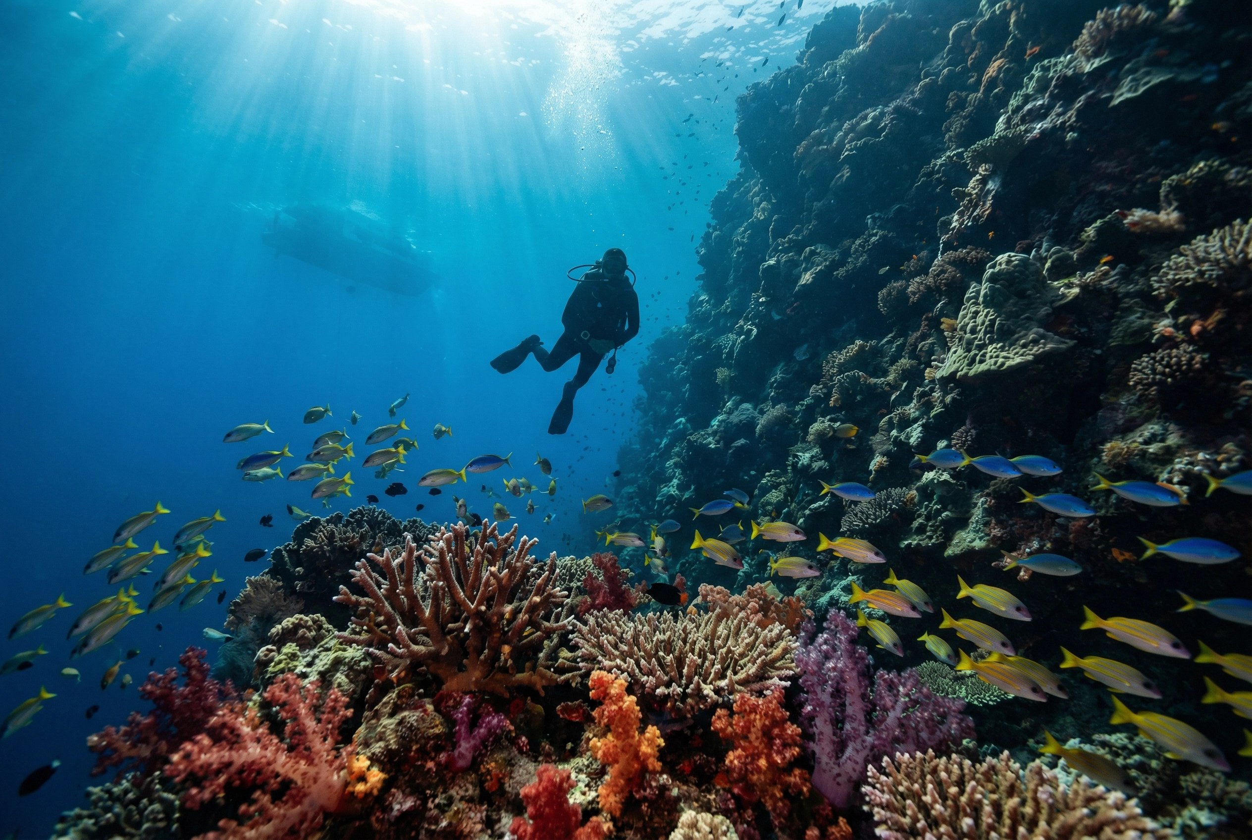 Scuba diving adventure