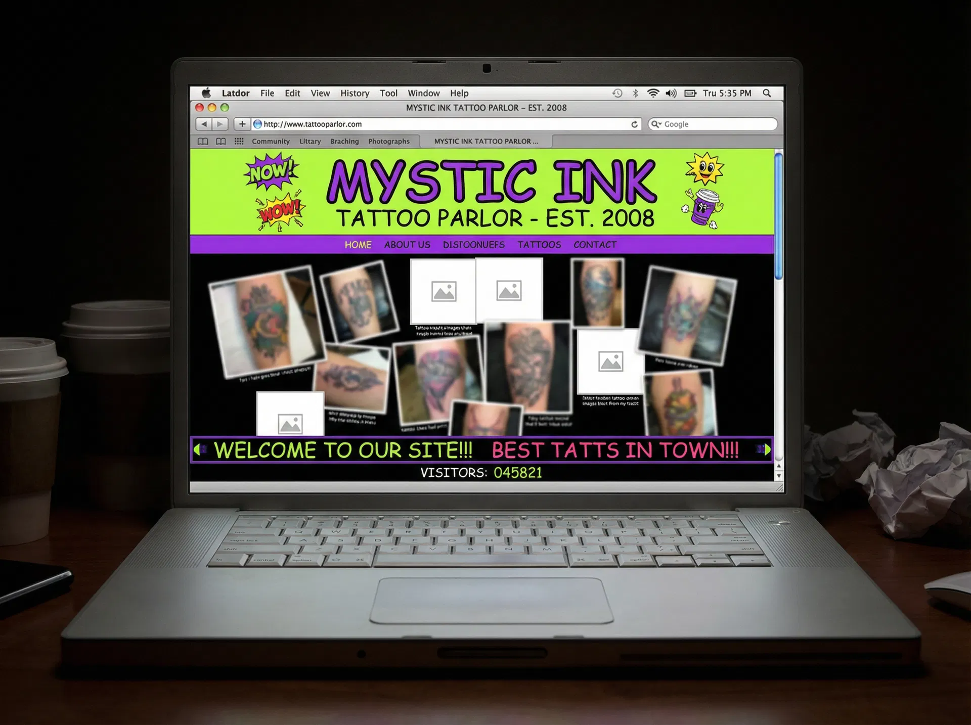 Ink & Artifact — Before