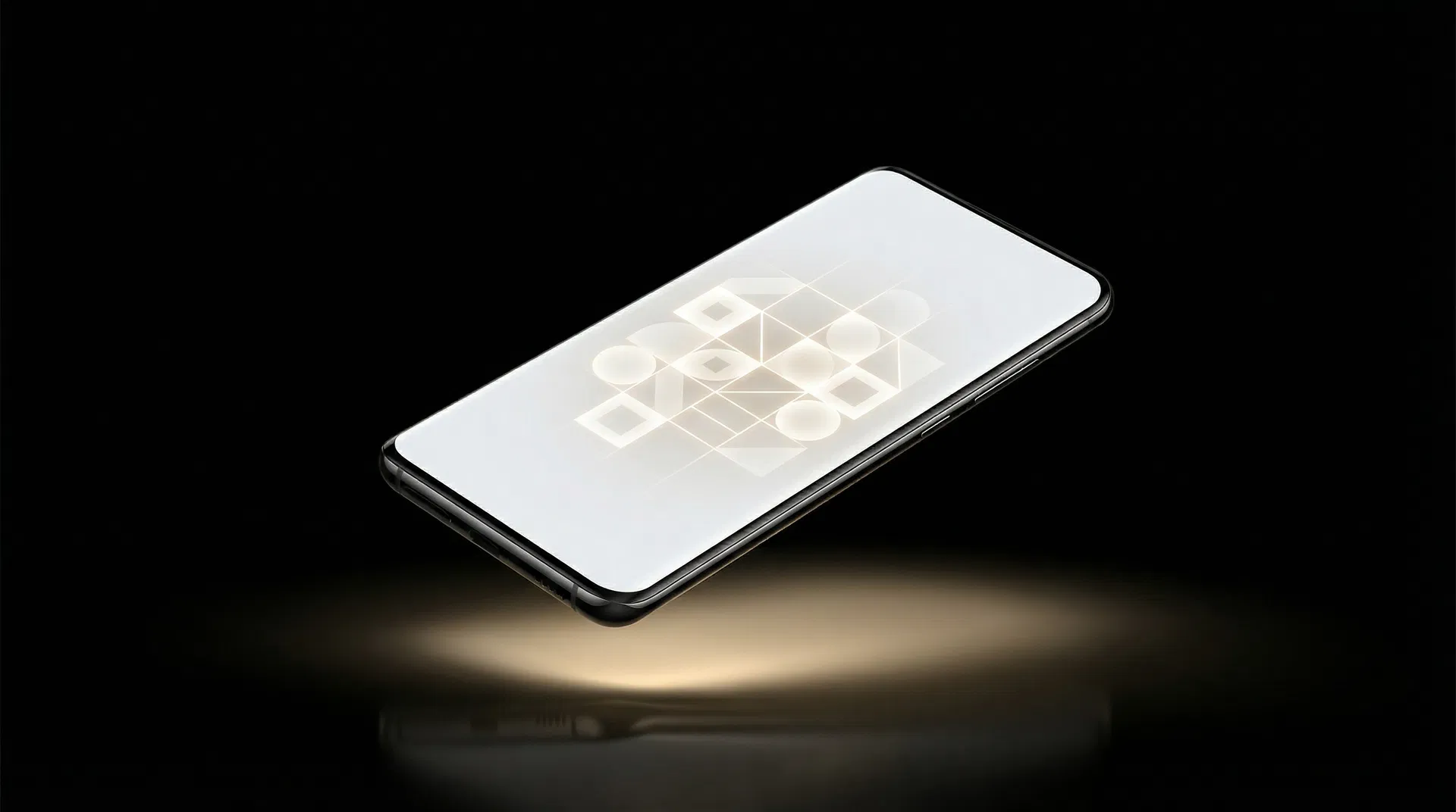 Clean, structured website on mobile device