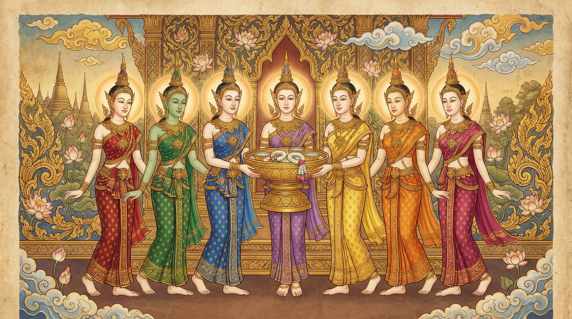 นางสงกรานต์ 7 องค์