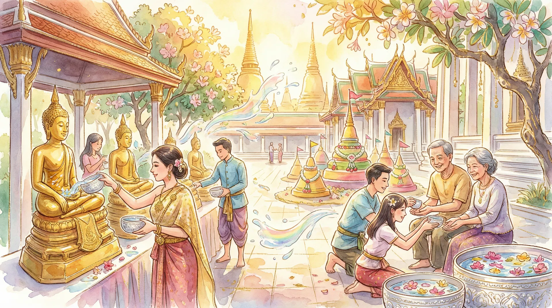 ประเพณีสงกรานต์ไทย