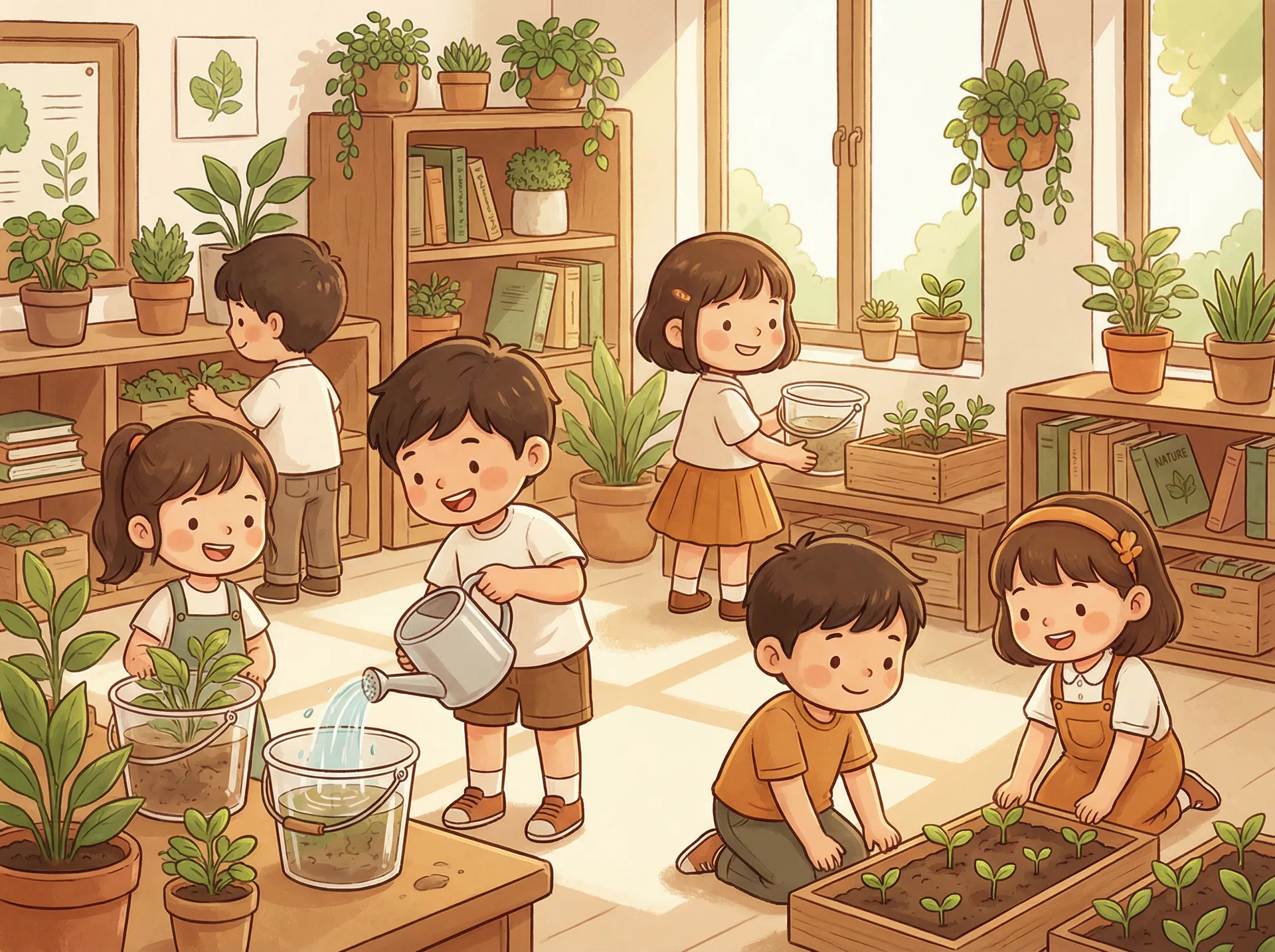 小朋友快乐种植