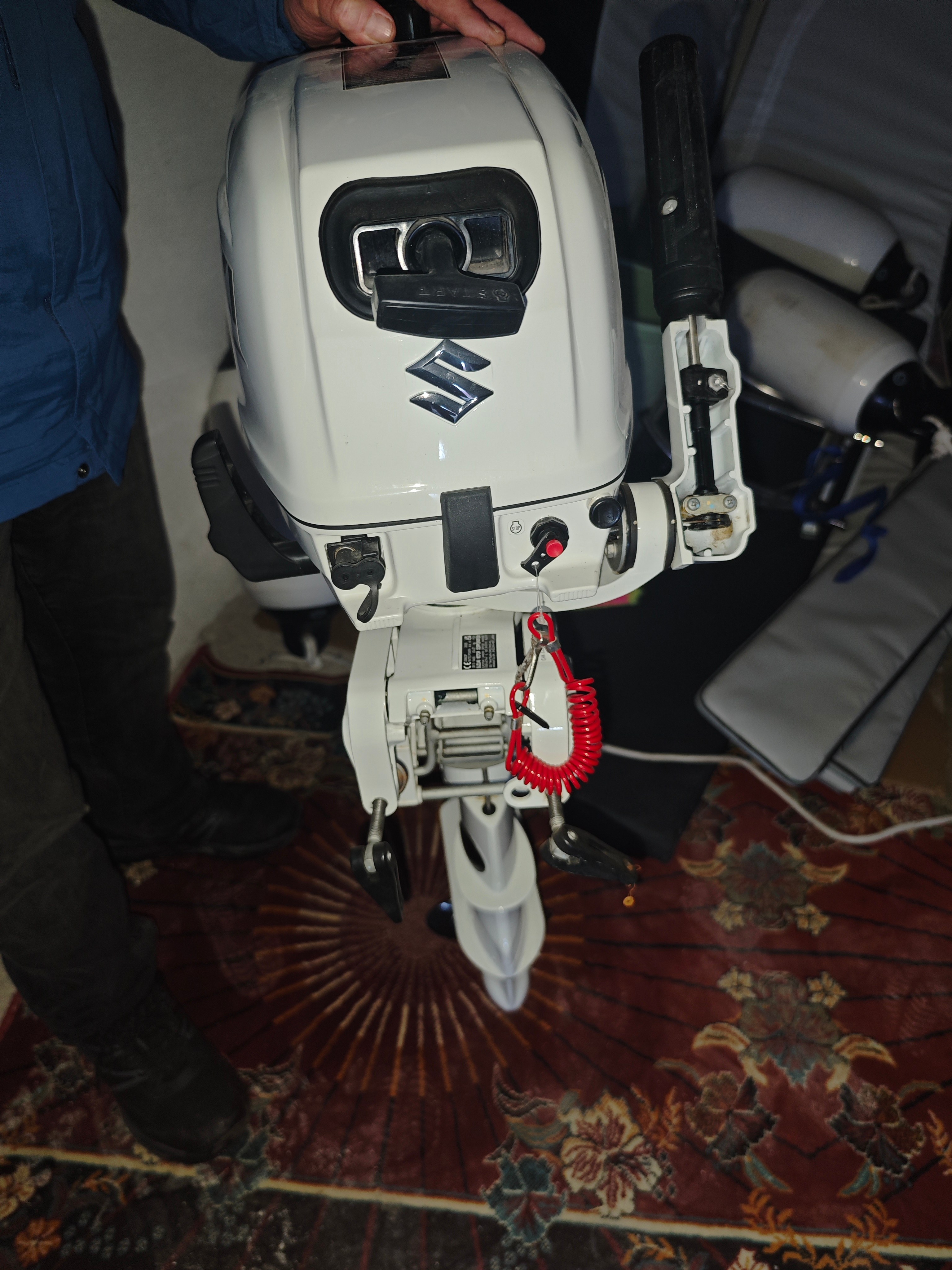 SUZUKİ 6HP 15 SAATTE GARANTİLİ LİMAN KAYİTLİ  fotoğraf 2