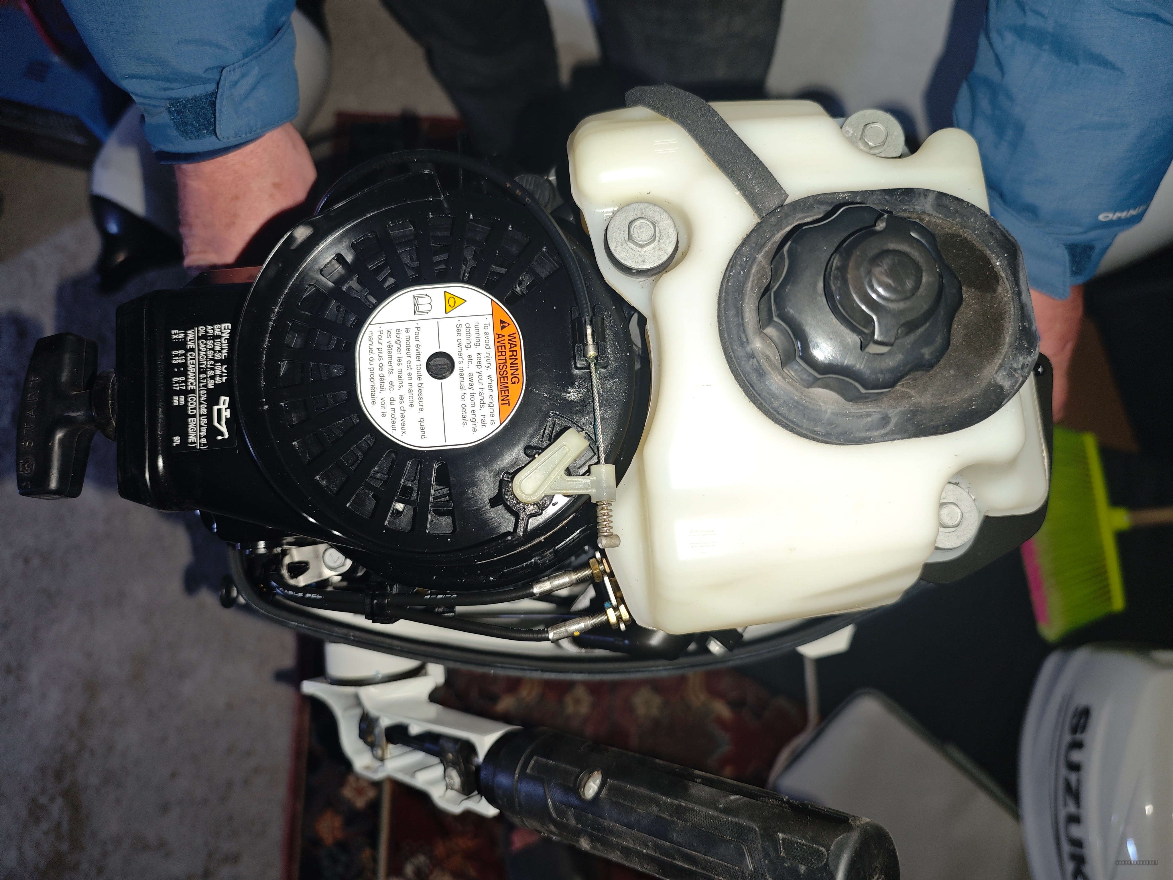 SUZUKİ 6HP 15 SAATTE GARANTİLİ LİMAN KAYİTLİ  fotoğraf 9