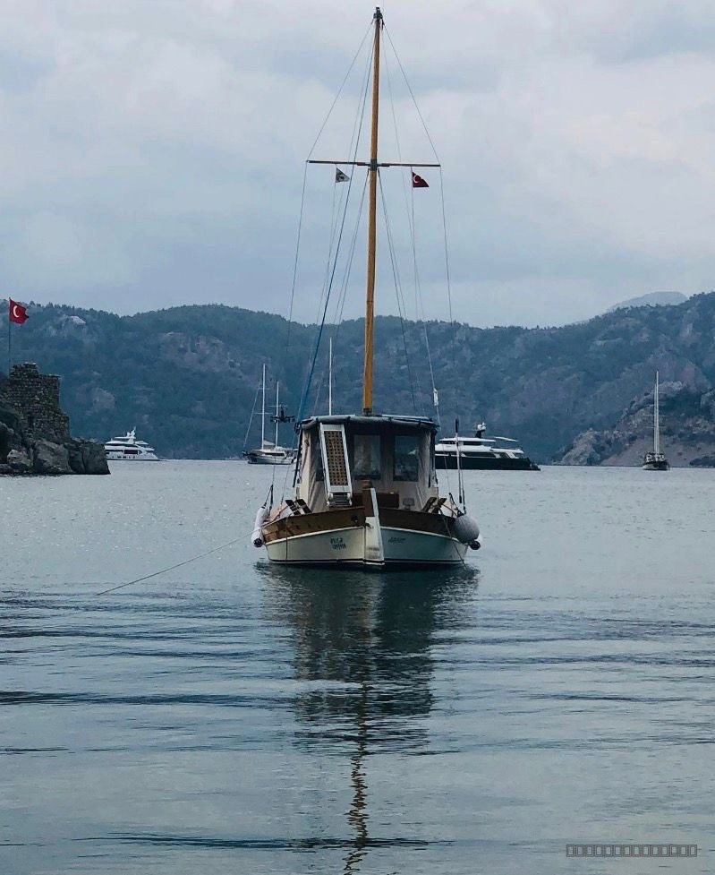 Bodrum Yapısı Ahşap Yelkenli - 8.75m