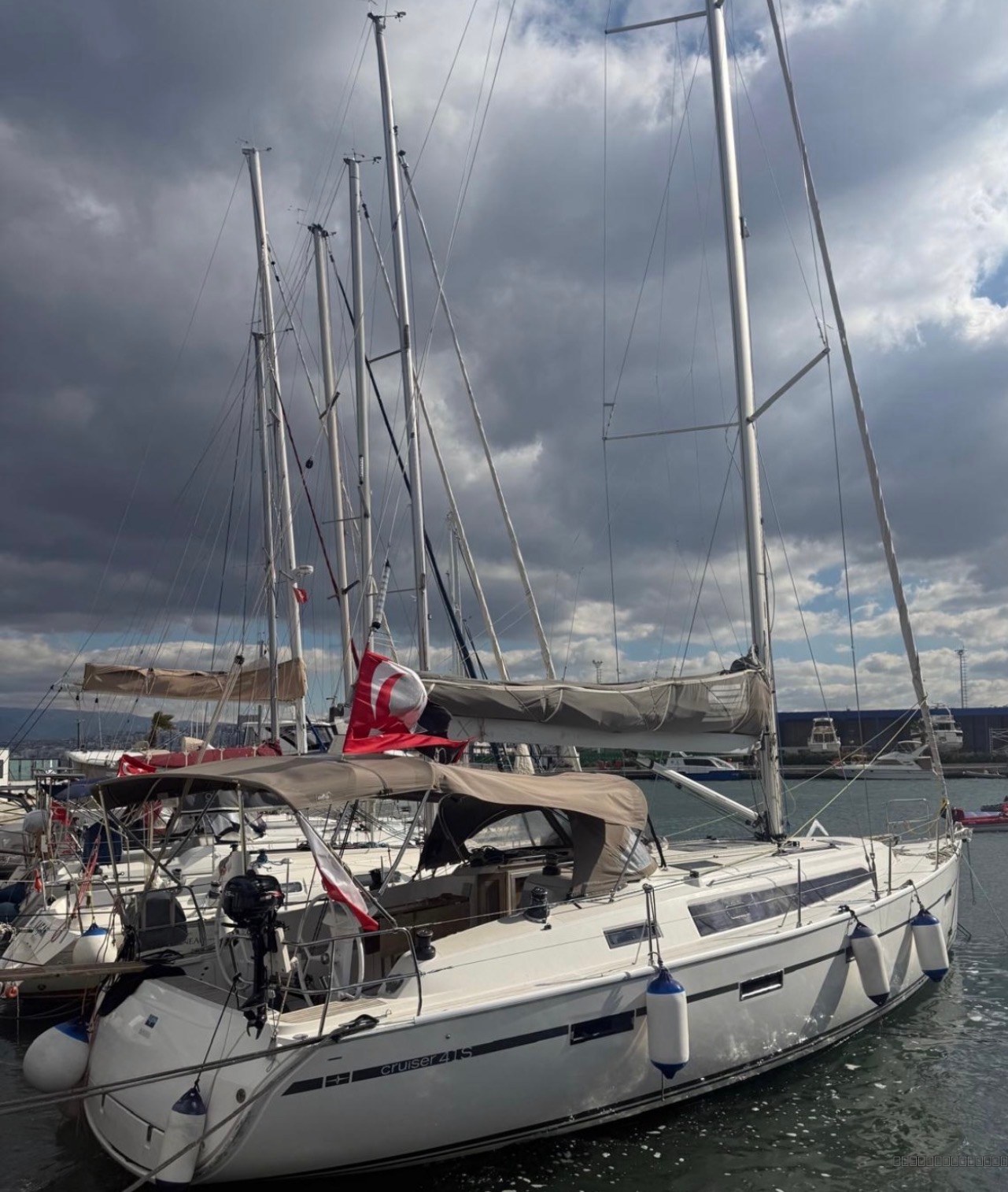 2017 Bavaria Cruiser 41S Ingiltere Bayrakli - Yelkenli satılık, Izmir