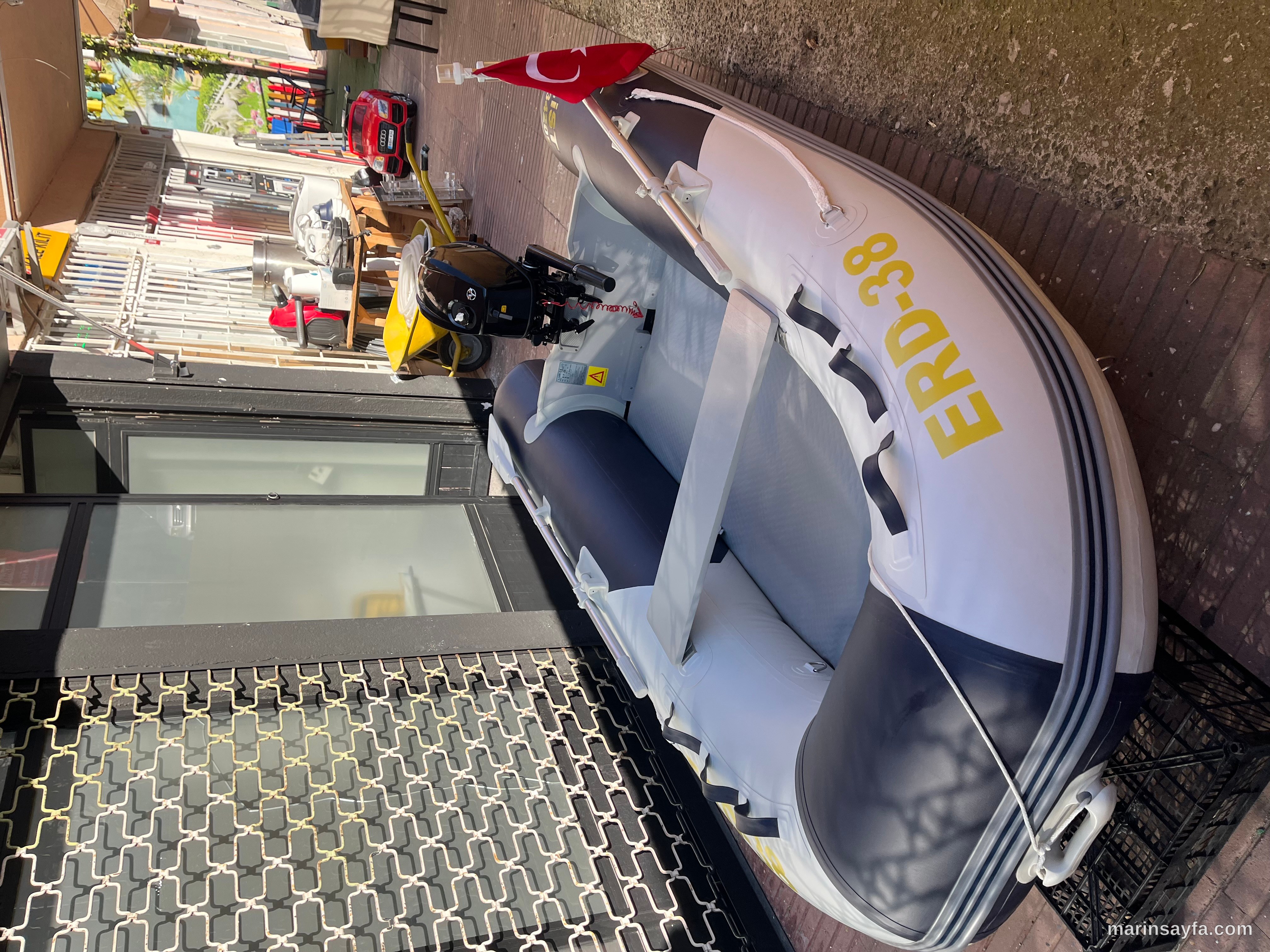 XCAPE 2.70 6HP TOHATSU SIFIRDAN FARKSIZ LIMAN KAYITLI fotoğraf 3