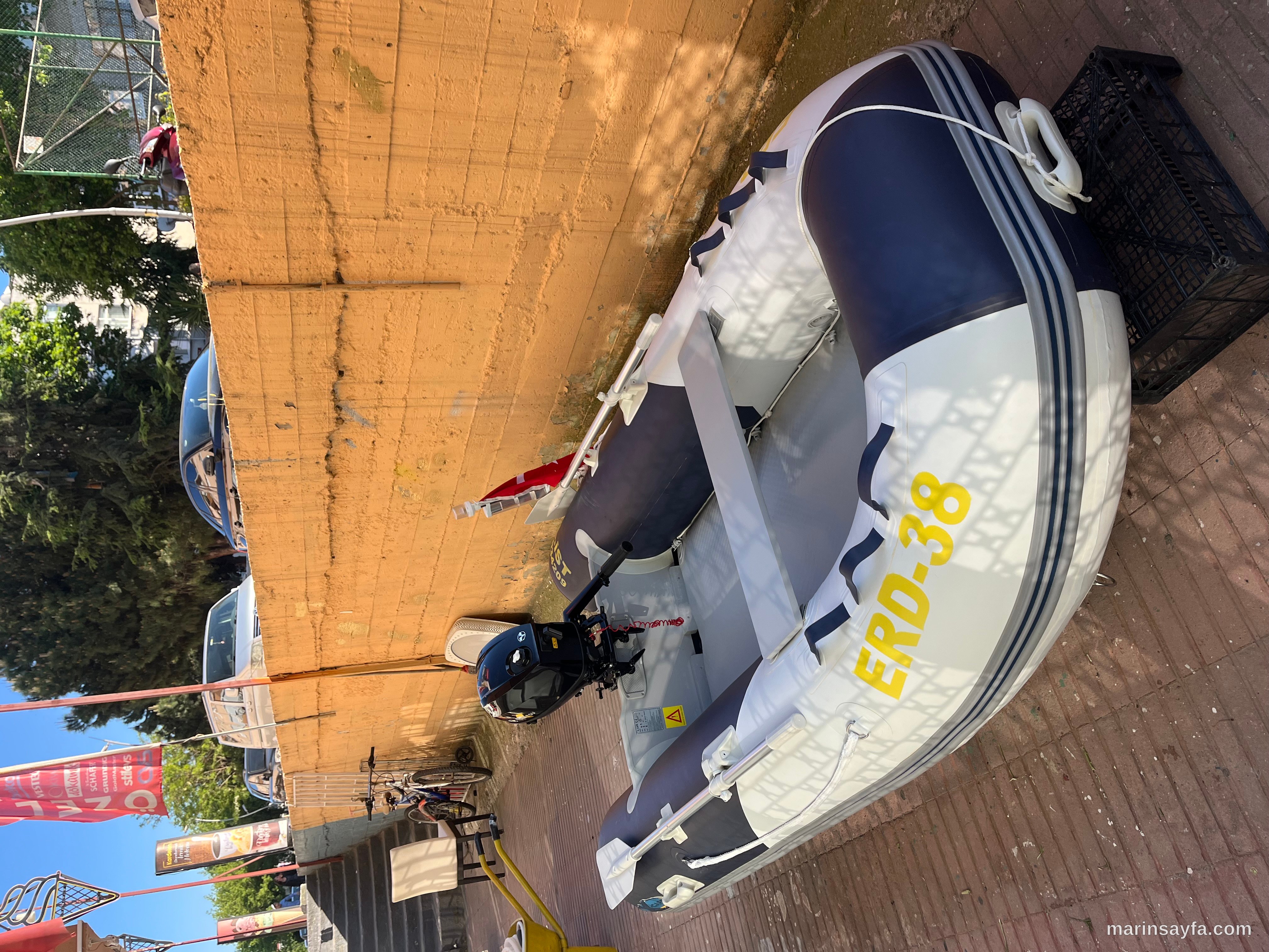 XCAPE 2.70 6HP TOHATSU SIFIRDAN FARKSIZ LIMAN KAYITLI fotoğraf 4