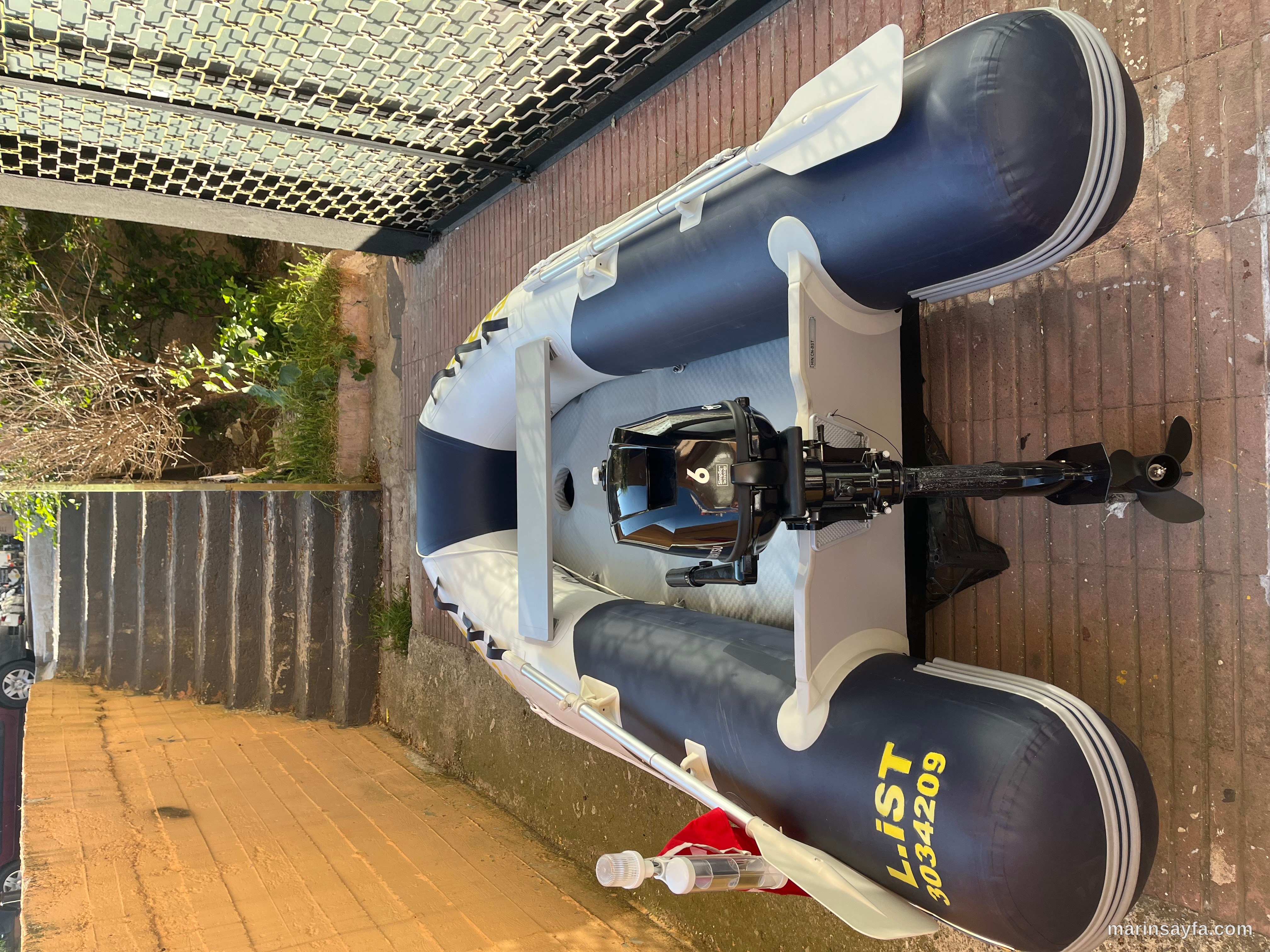 XCAPE 2.70 6HP TOHATSU SIFIRDAN FARKSIZ LIMAN KAYITLI fotoğraf 5