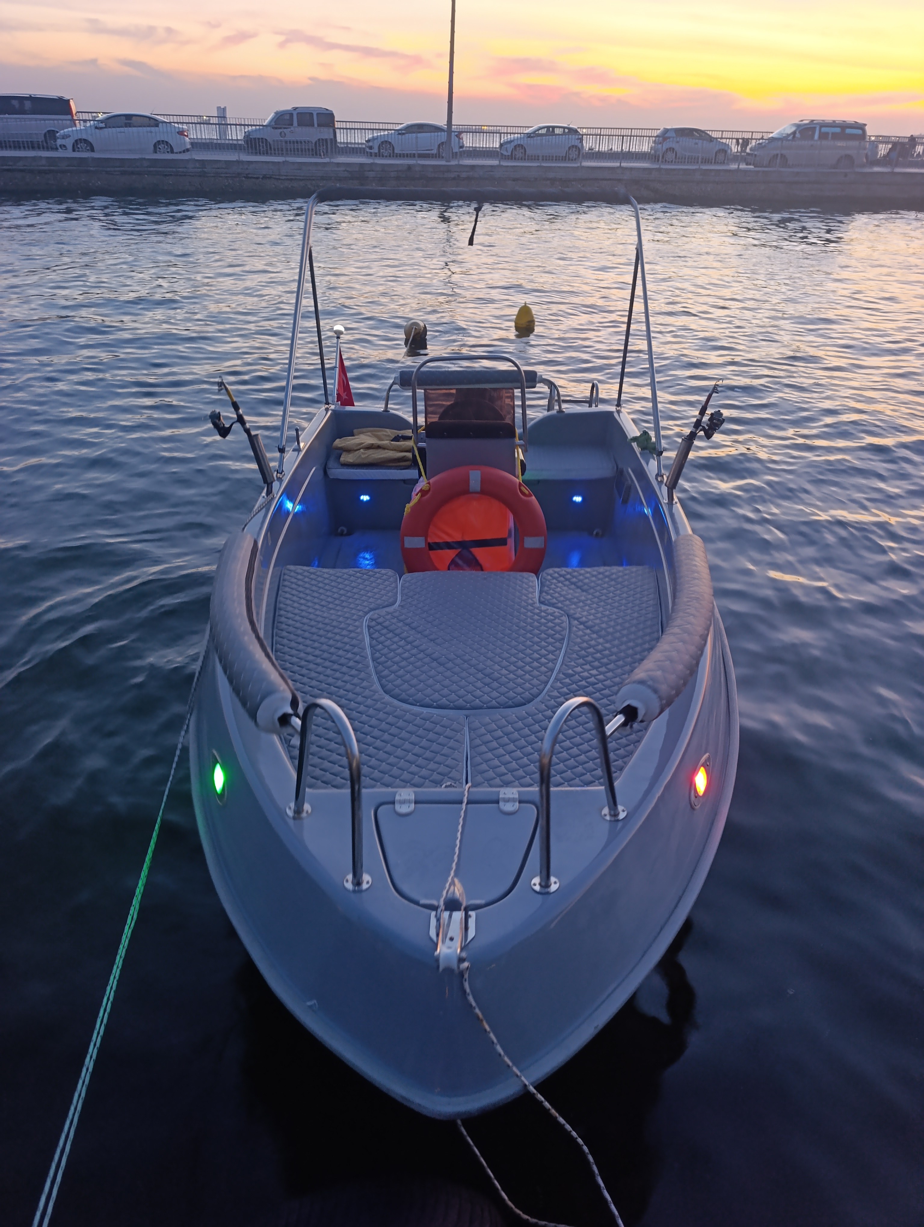 2025 Model Yalova Yapımı Fiber Tekne