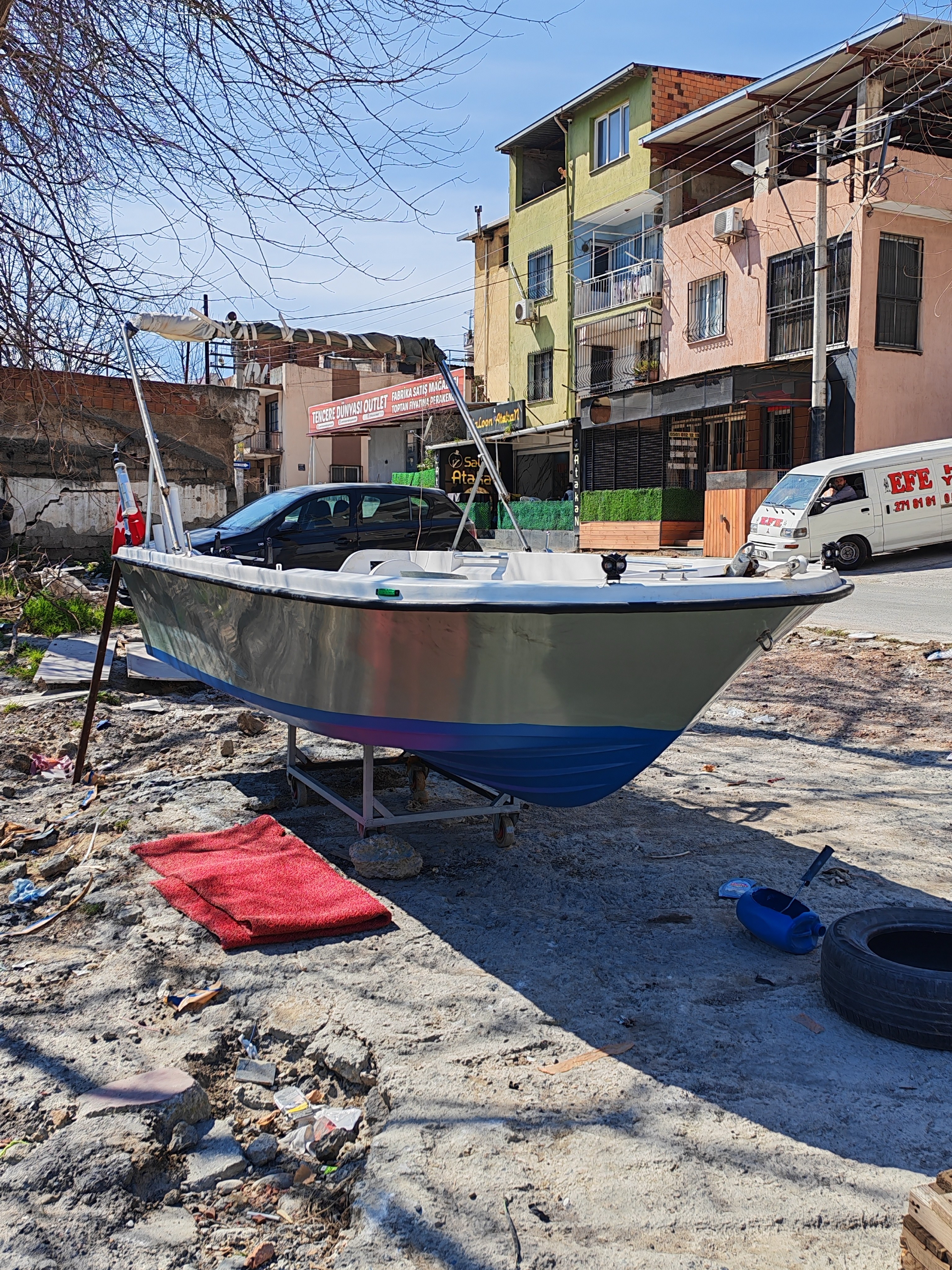 Fiber balıkcı gezi teknesi fotoğraf 3
