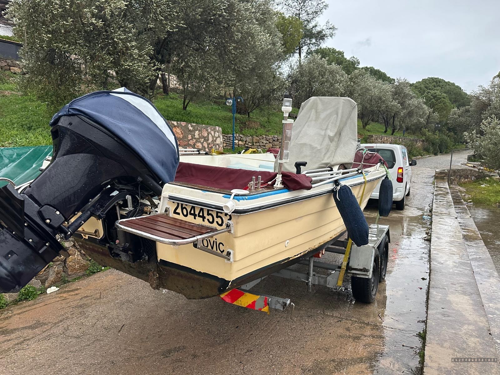 Özkaya 5.50 60bg Tohatsu - Motorbot satılık, İzmir Balıklıova