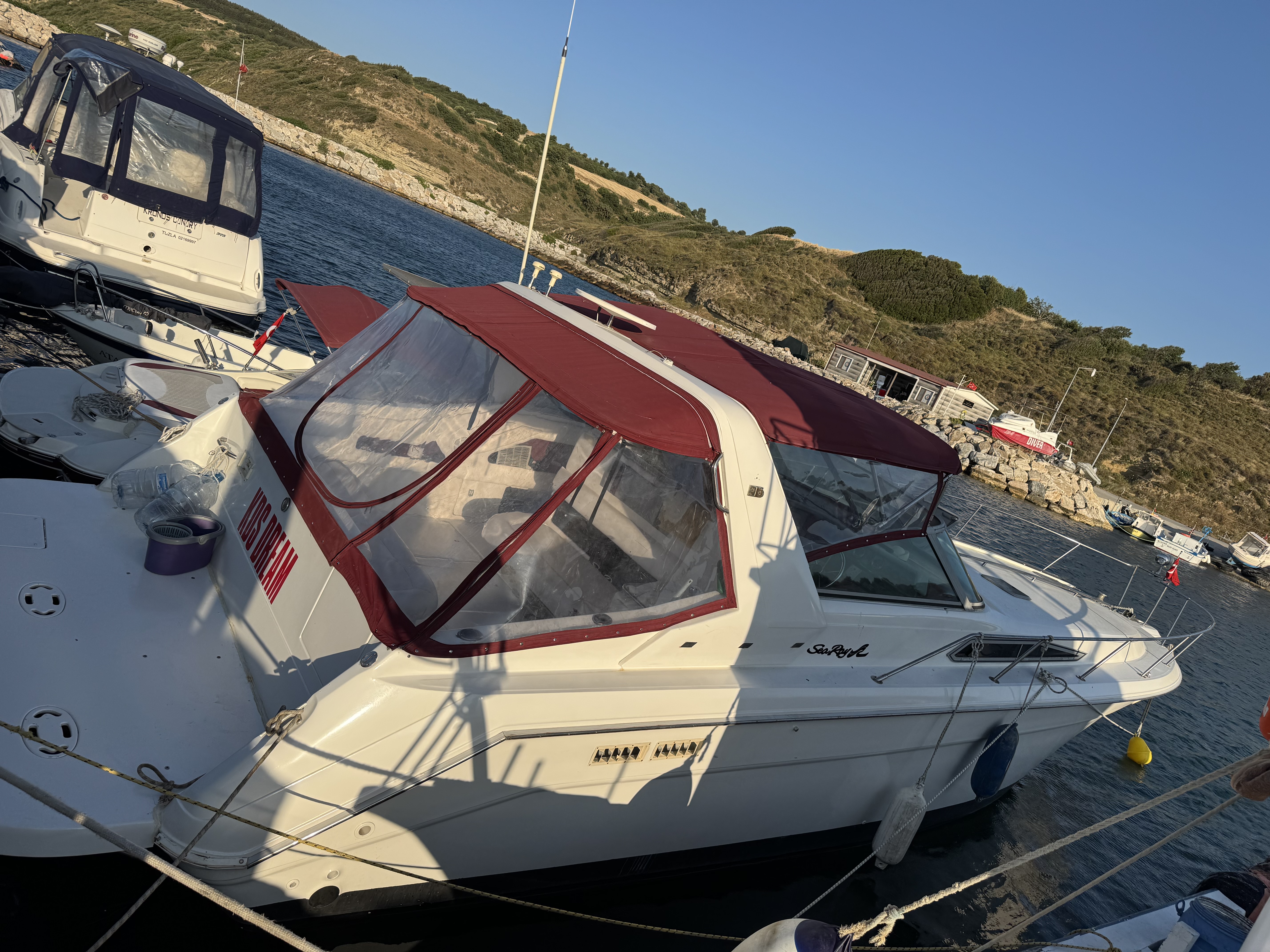 Searay 350 sundancer 1990 model 2024 refit üzerine para verebileceğim volvo xc90 veya 60 la takas Olur