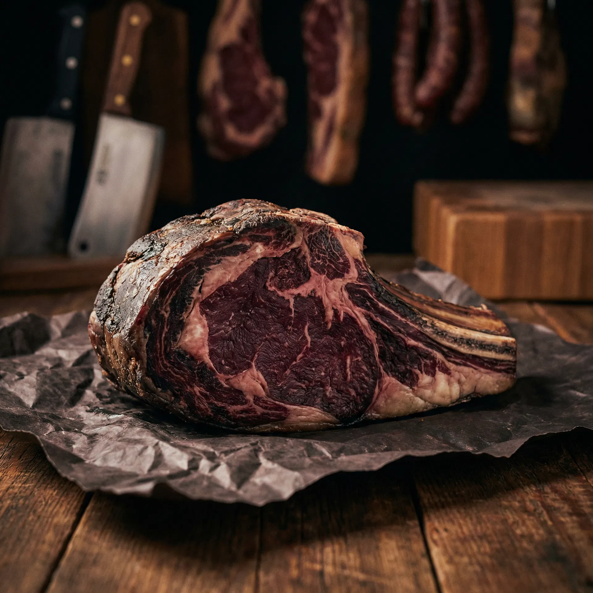 Premium Dry Aged Bone-In Ribeye 45 Days