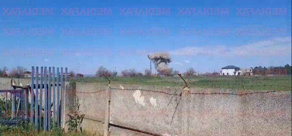 Dronă prăbușită în Galați: Fragmentele au fost detonate, RO-Alert emis!