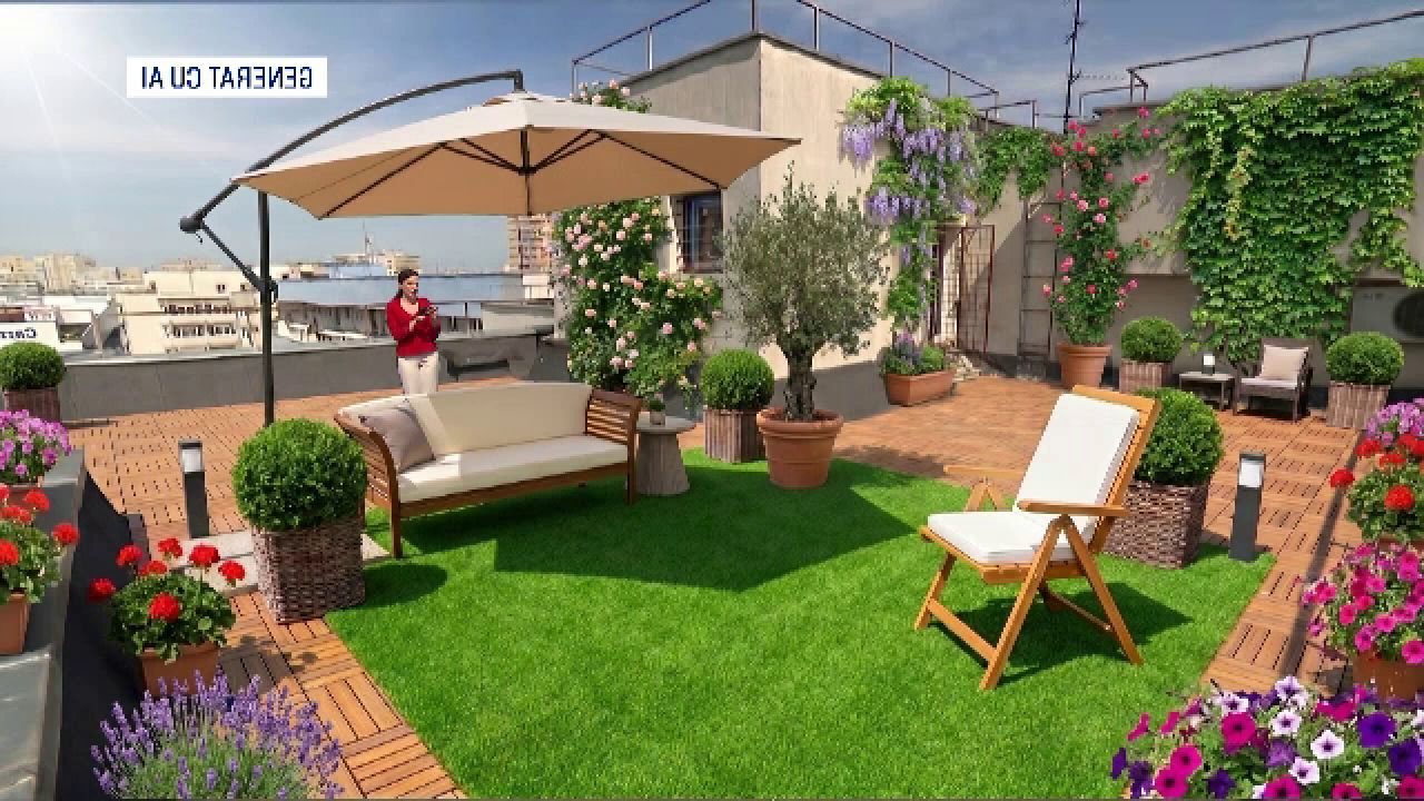 Balconul de bloc, grădină de vis cu AI: Cât te costă transformarea?