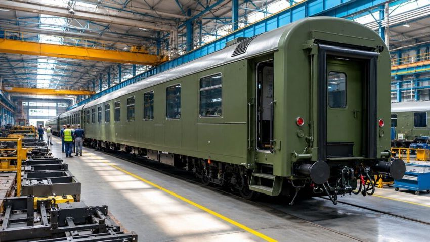 România produce vagoane militare de top pentru NATO la Arad